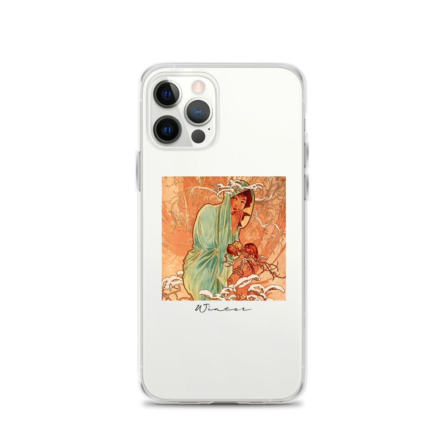 iPhoneケース|ミュシャ:冬