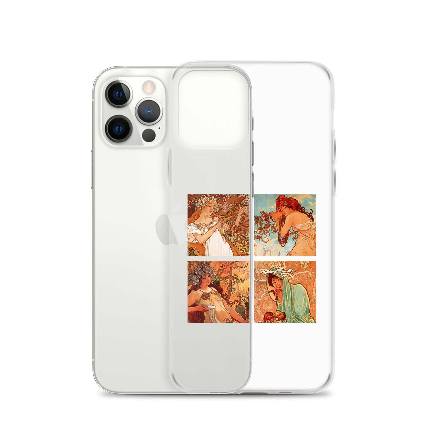 iPhoneケース|ミュシャ:四季