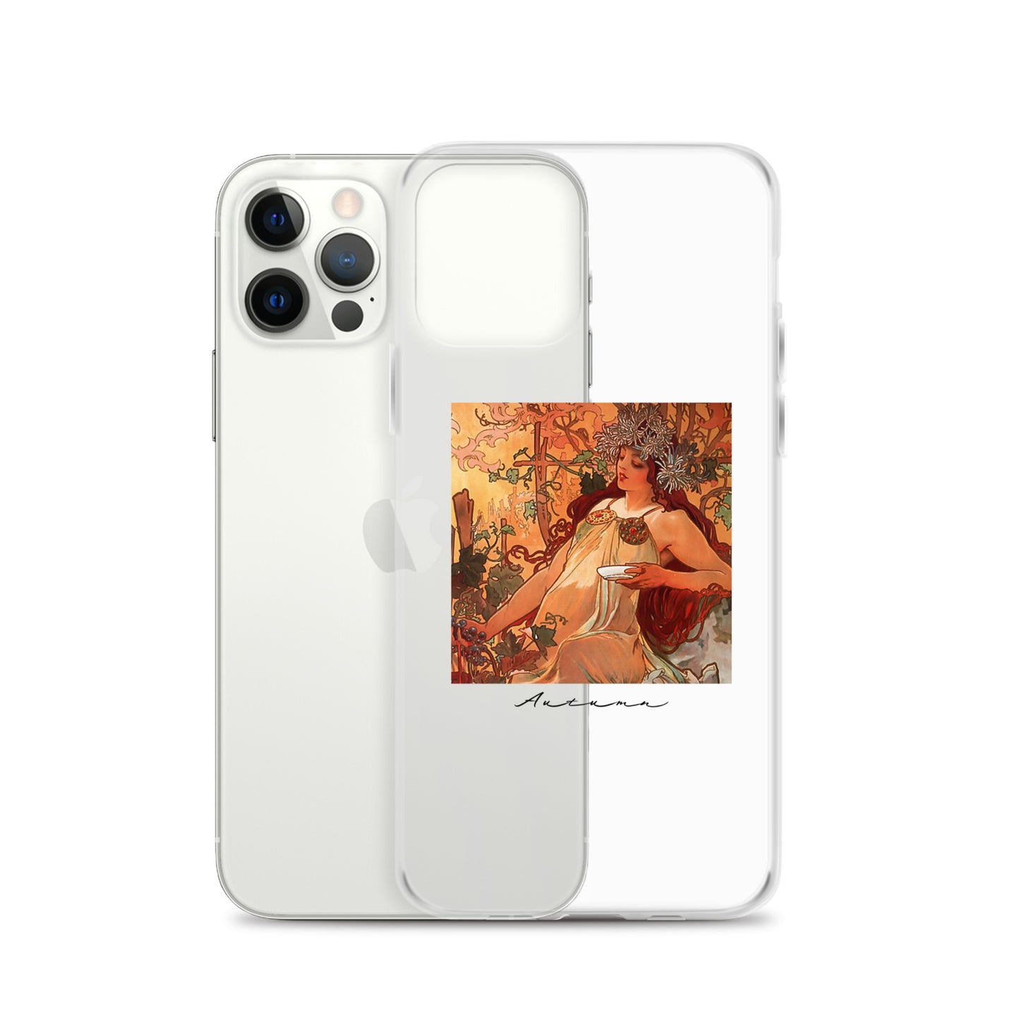 iPhoneケース|ミュシャ:秋