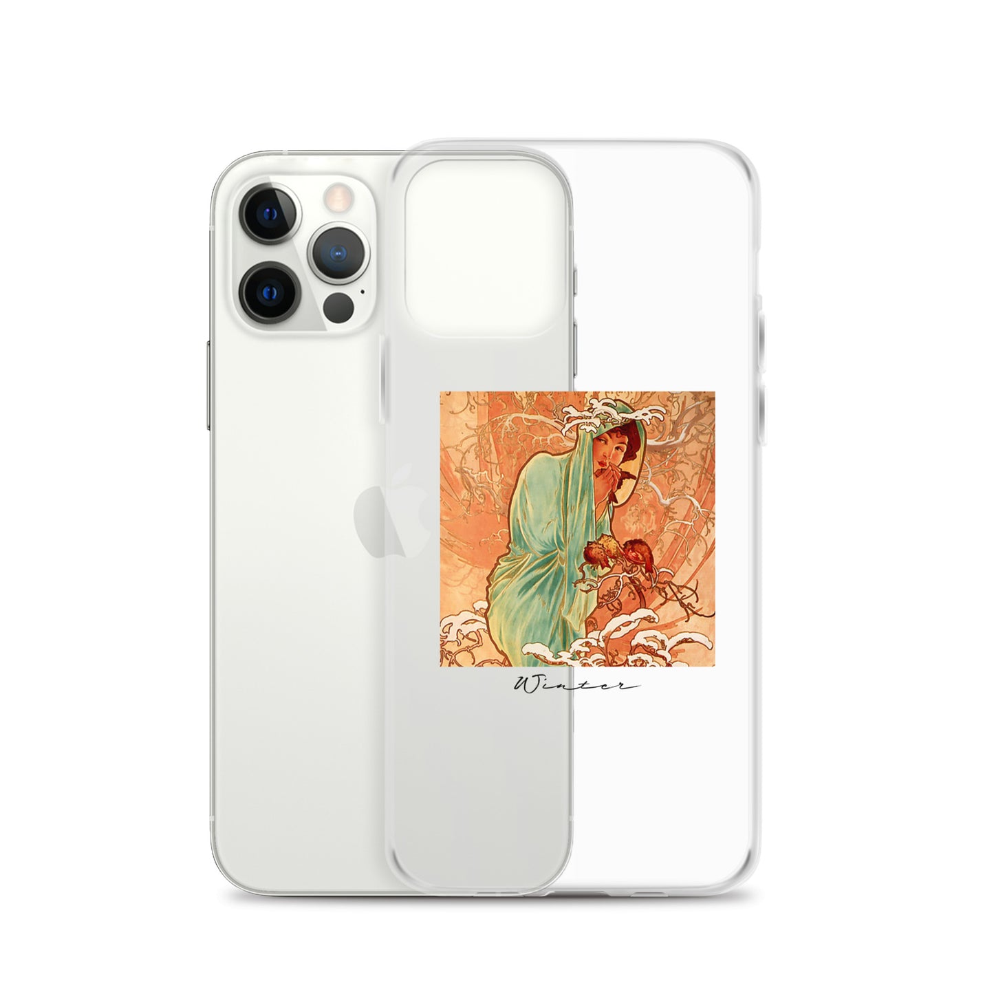 iPhoneケース|ミュシャ:冬