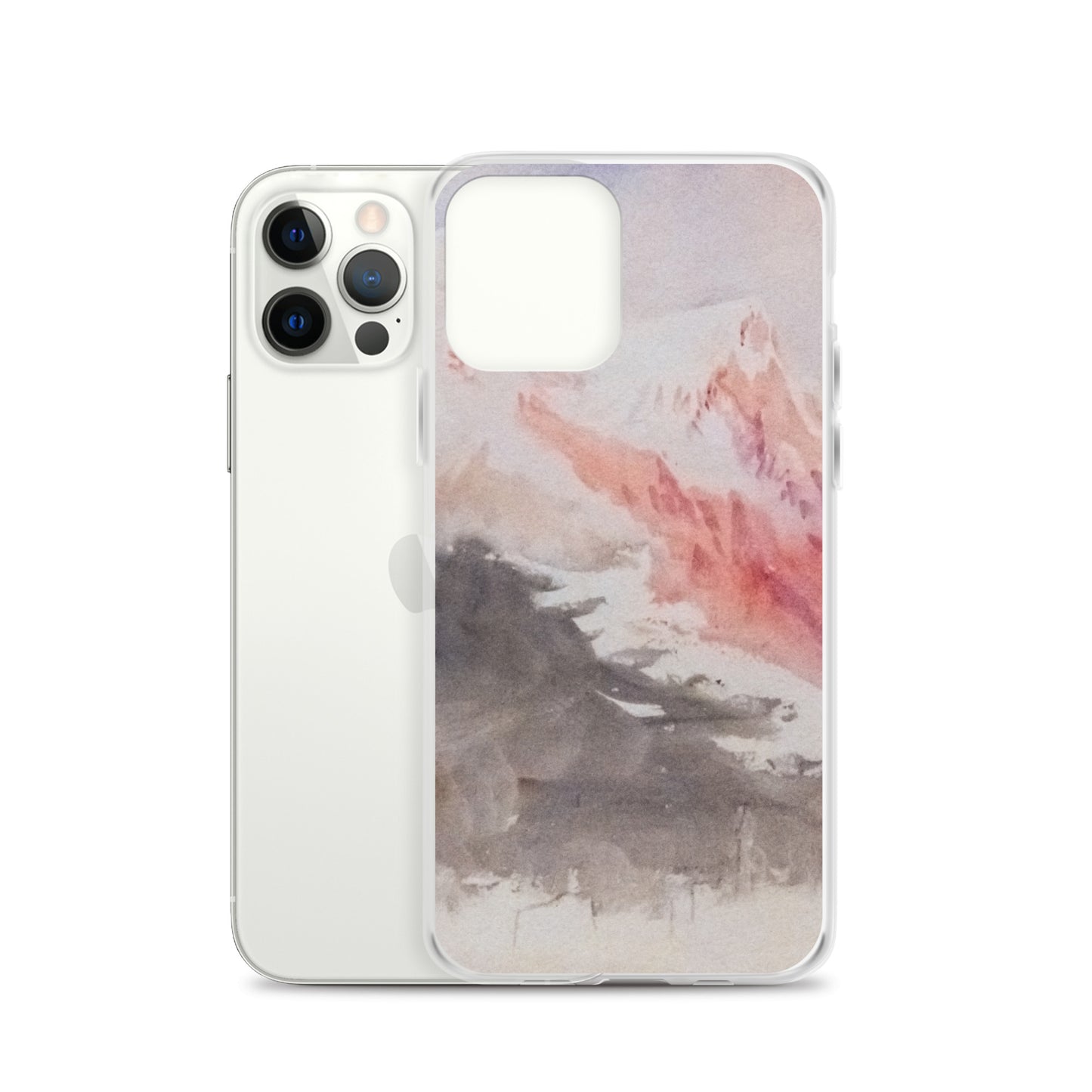 iPhoneケース|ジョセフ・マロード・ウィリアム・ターナー: 上空から見たモンブランとボッソン氷河