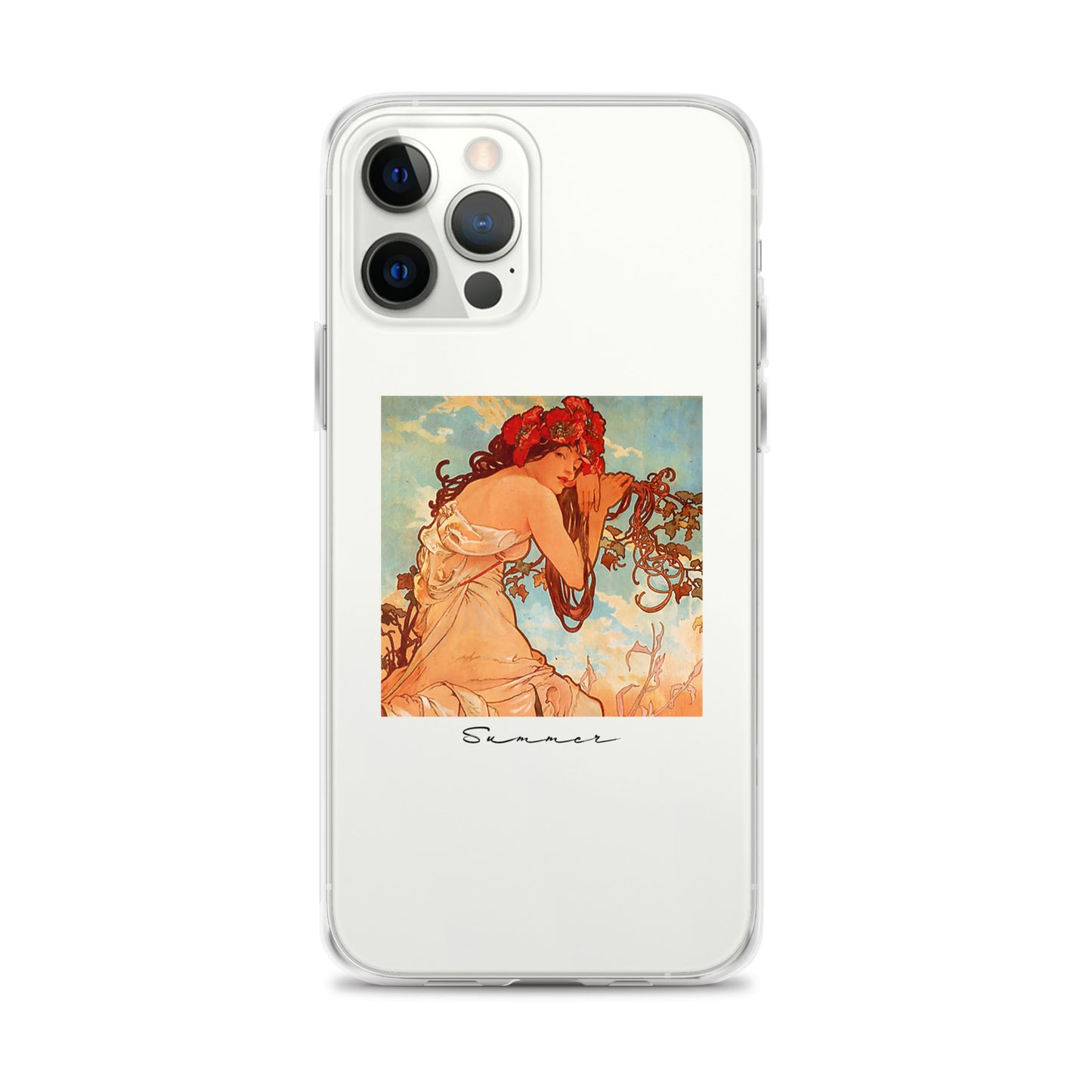 iPhoneケース|ミュシャ:夏
