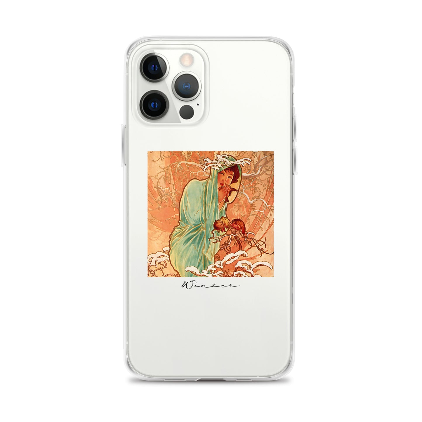 iPhoneケース|ミュシャ:冬