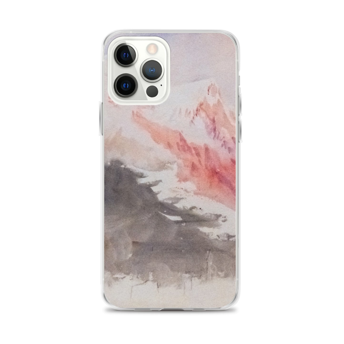 iPhoneケース|ジョセフ・マロード・ウィリアム・ターナー: 上空から見たモンブランとボッソン氷河