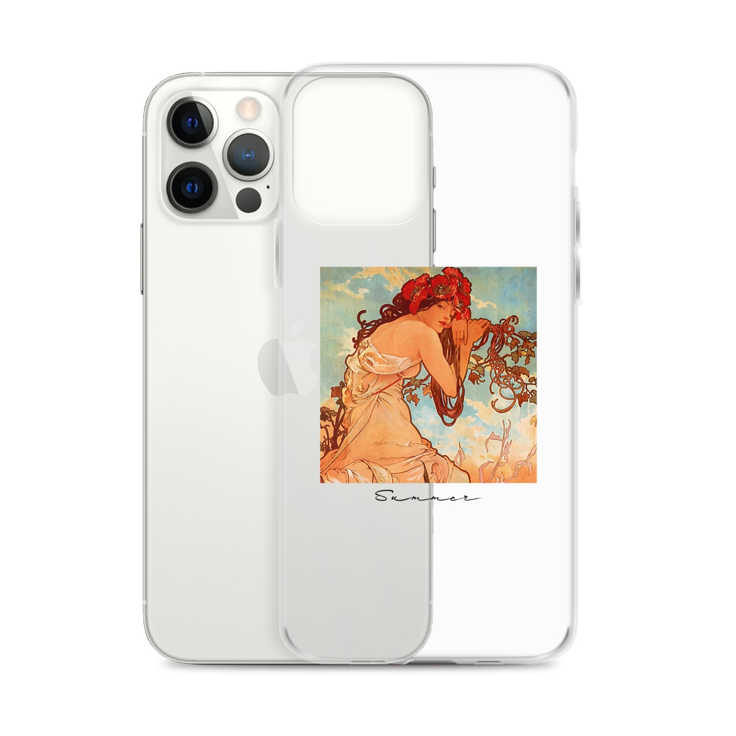 iPhoneケース|ミュシャ:夏