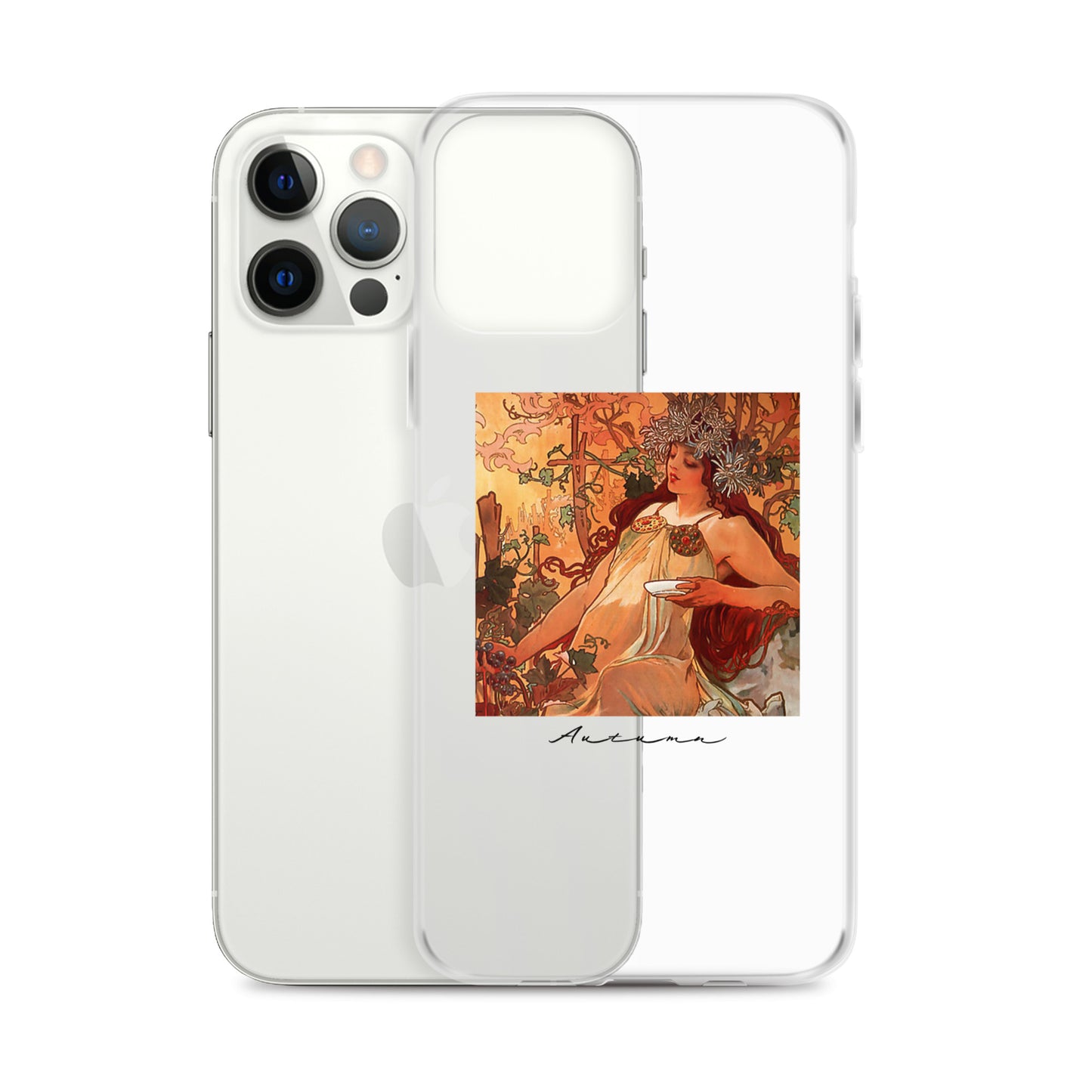 iPhoneケース|ミュシャ:秋