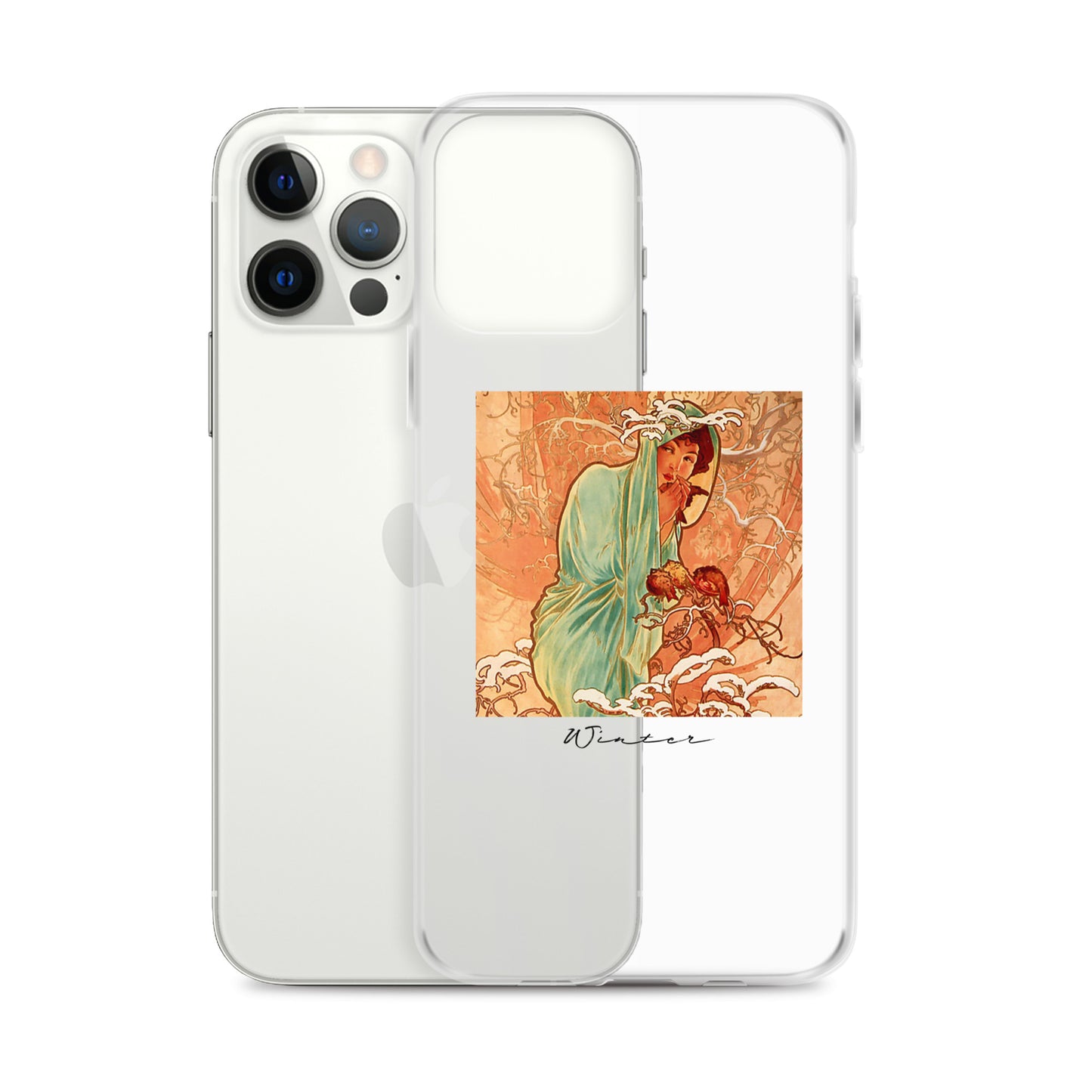 iPhoneケース|ミュシャ:冬