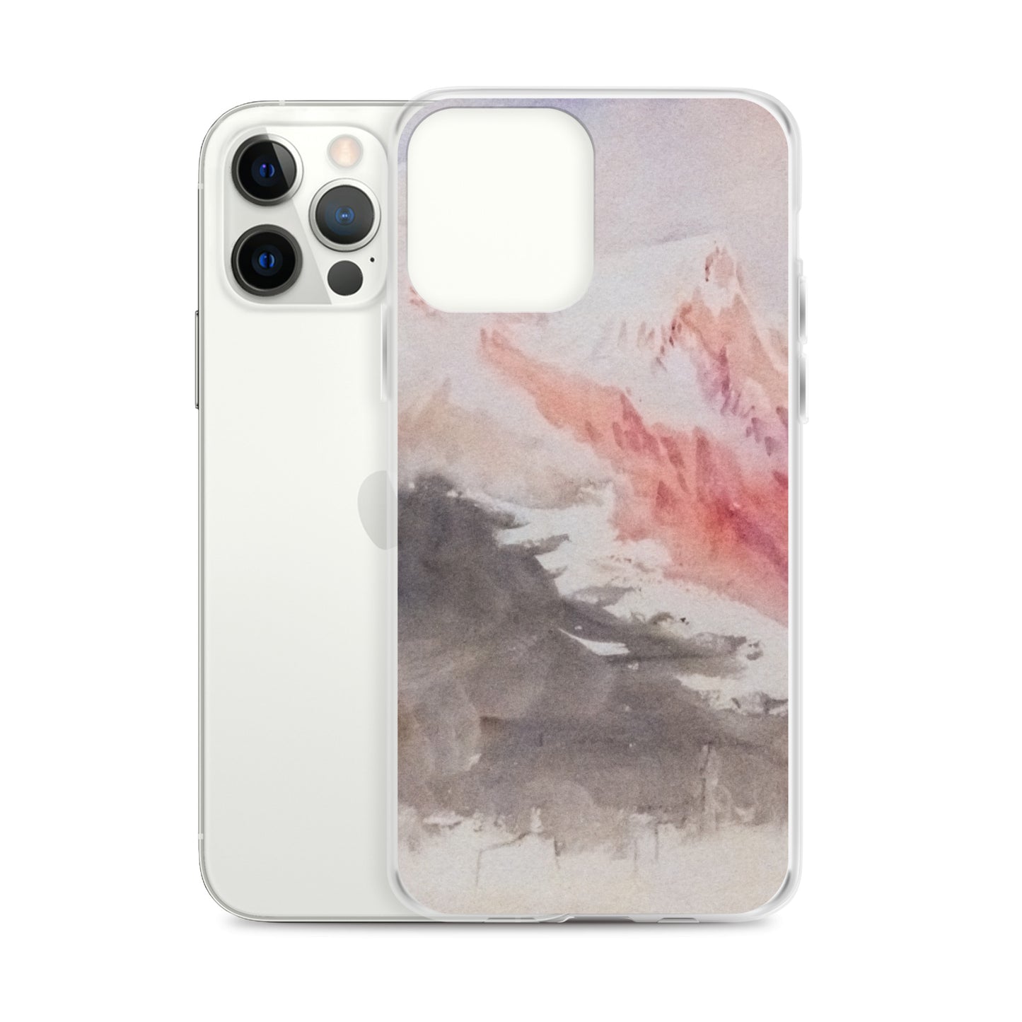 iPhoneケース|ジョセフ・マロード・ウィリアム・ターナー: 上空から見たモンブランとボッソン氷河