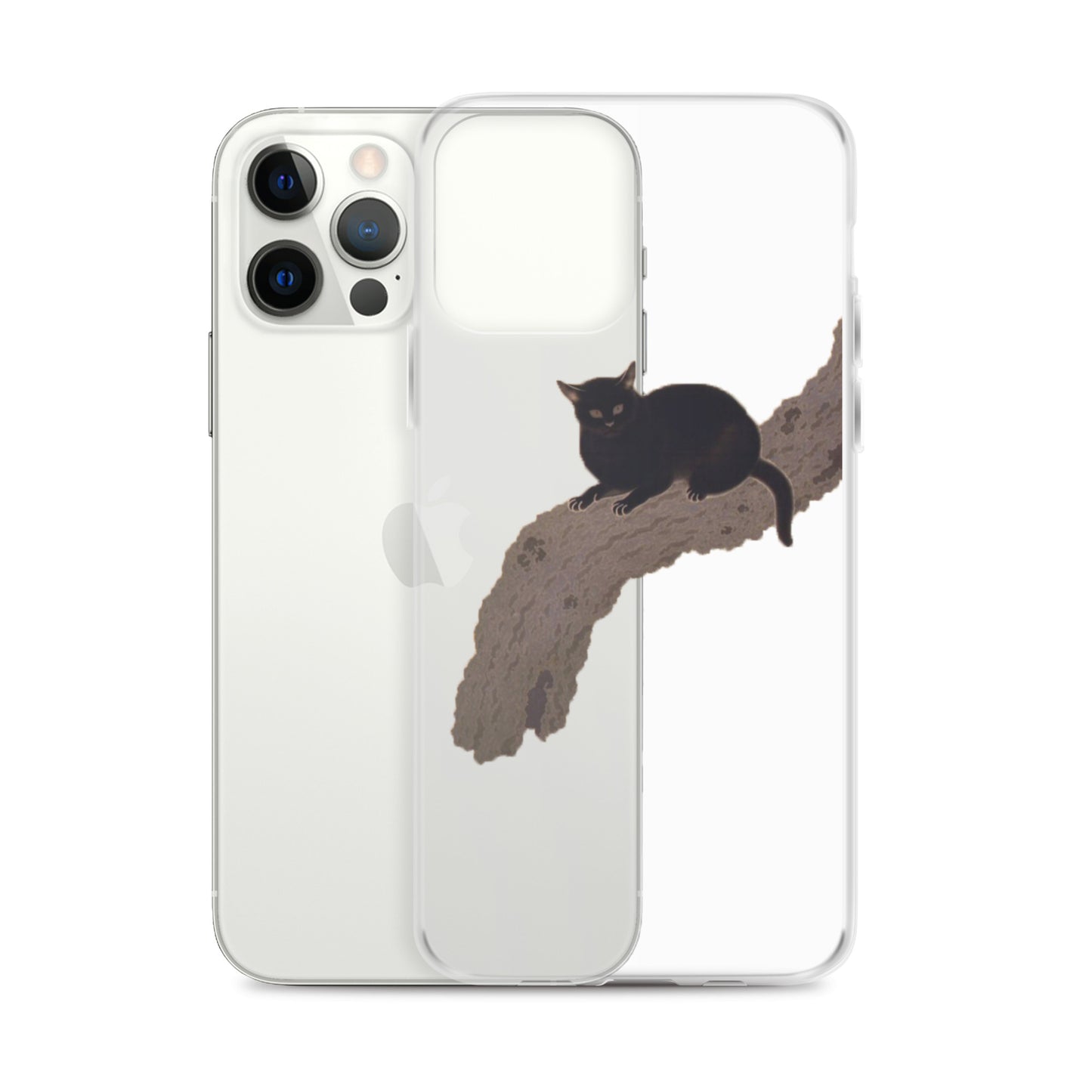 iPhoneケース|菱田春草:黒き猫