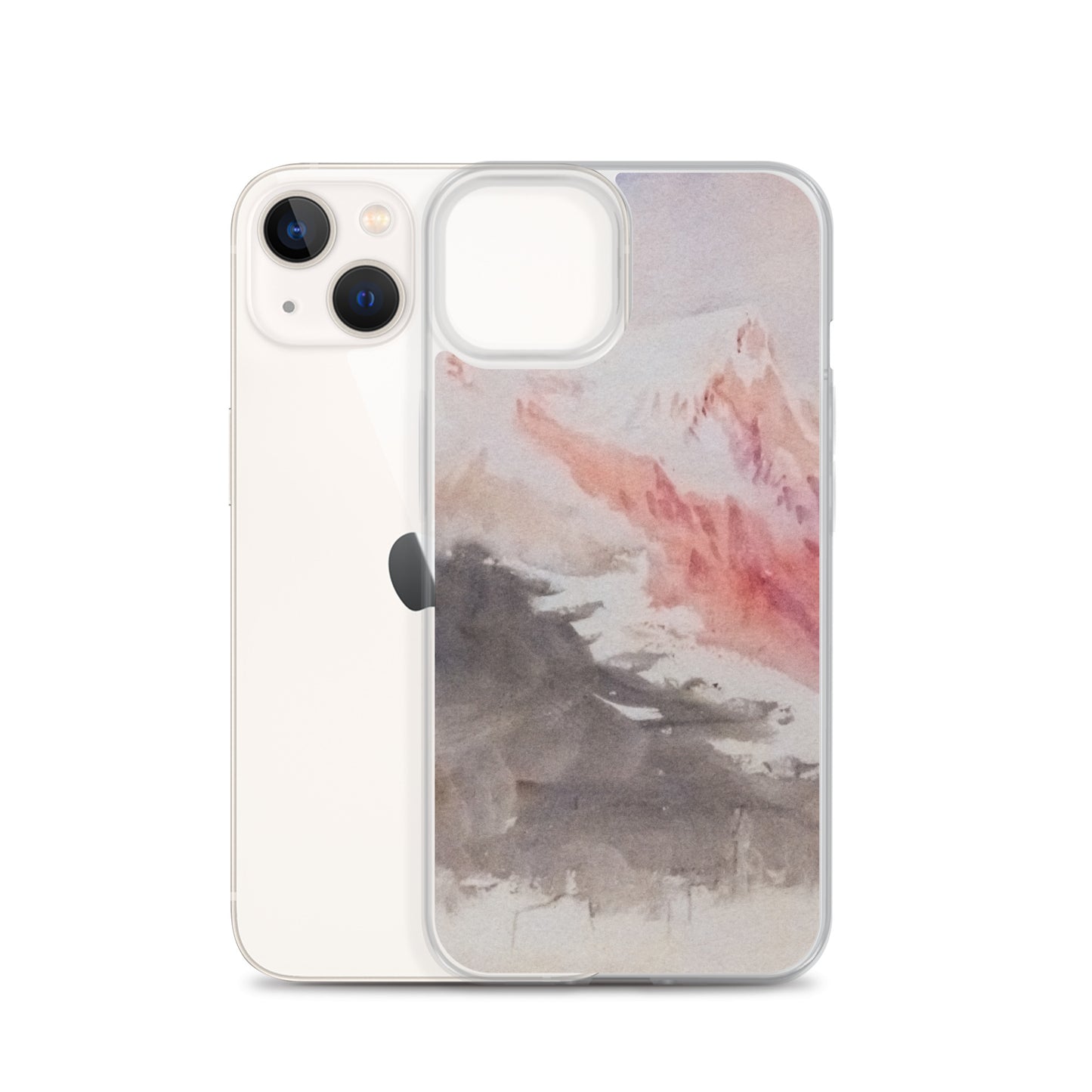 iPhoneケース|ジョセフ・マロード・ウィリアム・ターナー: 上空から見たモンブランとボッソン氷河