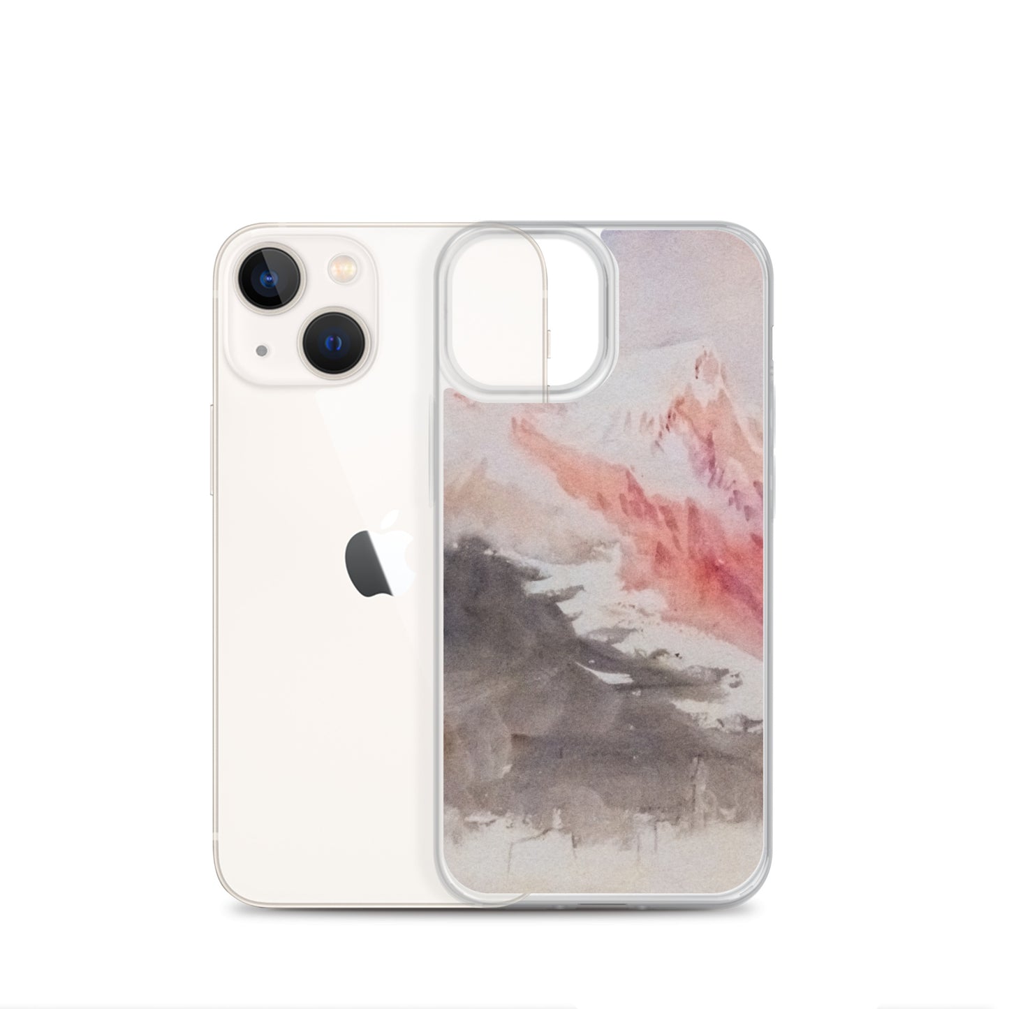 iPhoneケース|ジョセフ・マロード・ウィリアム・ターナー: 上空から見たモンブランとボッソン氷河