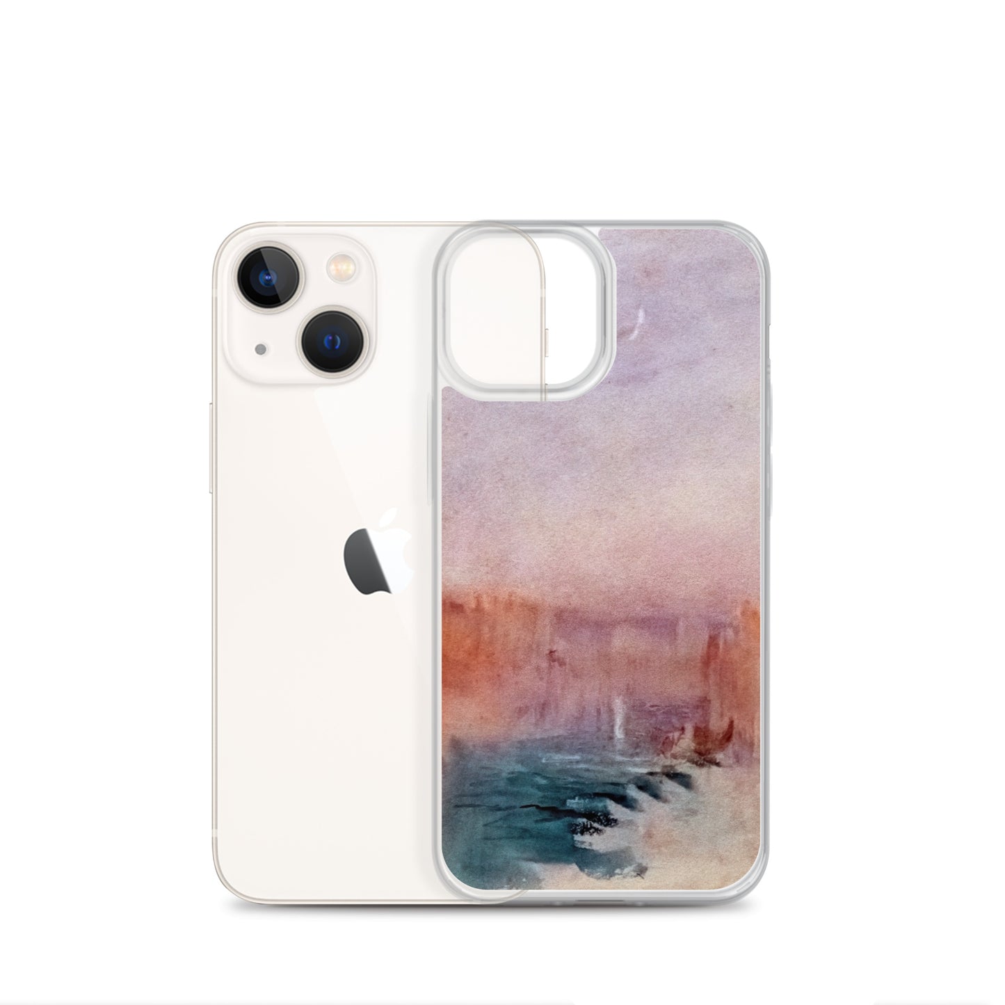iPhoneケース|ジョセフ・マロード・ウィリアム・ターナー: スキアヴォーニ川沿いからの夕日