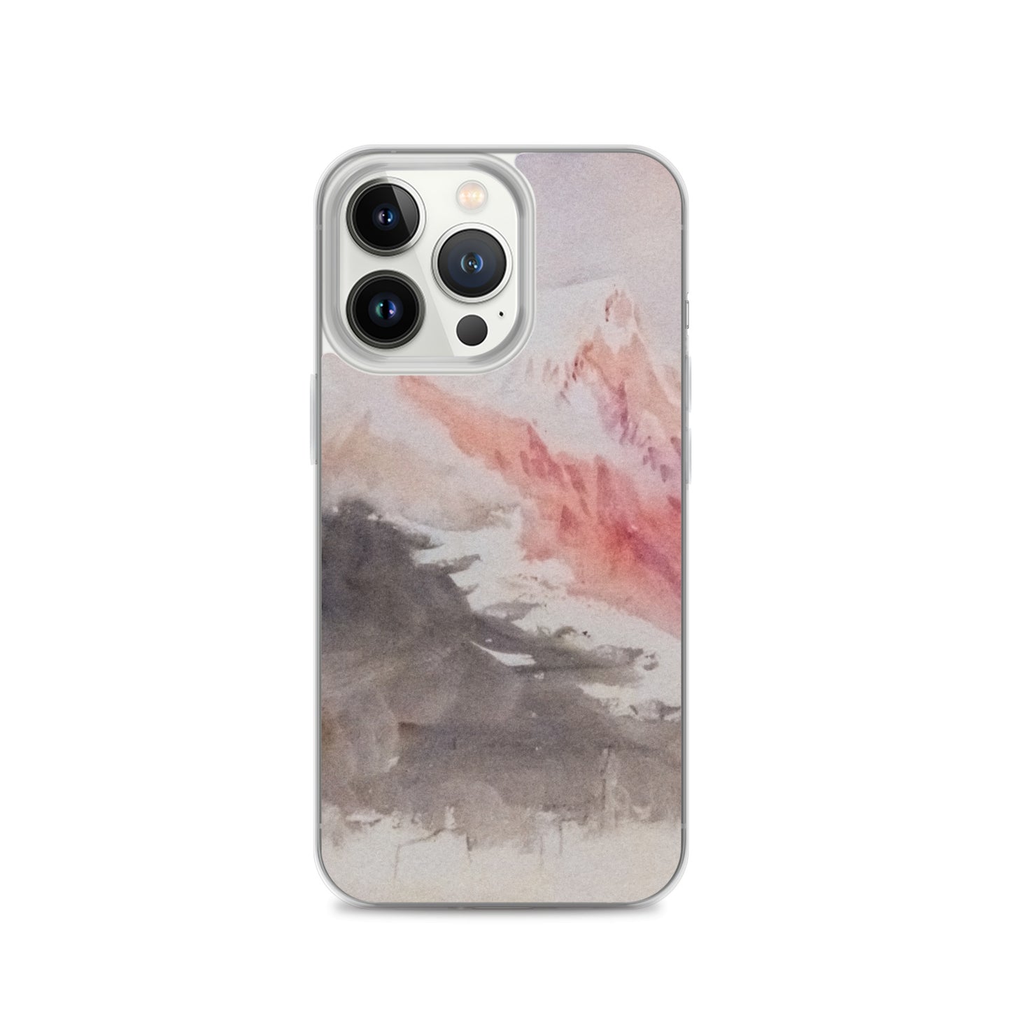 iPhoneケース|ジョセフ・マロード・ウィリアム・ターナー: 上空から見たモンブランとボッソン氷河