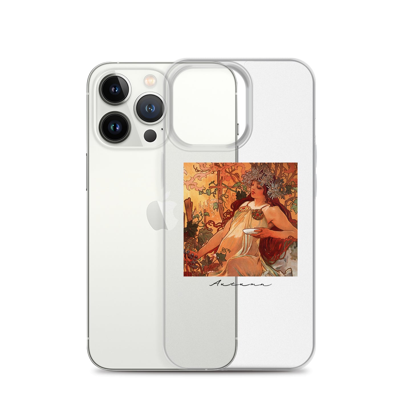 iPhoneケース|ミュシャ:秋