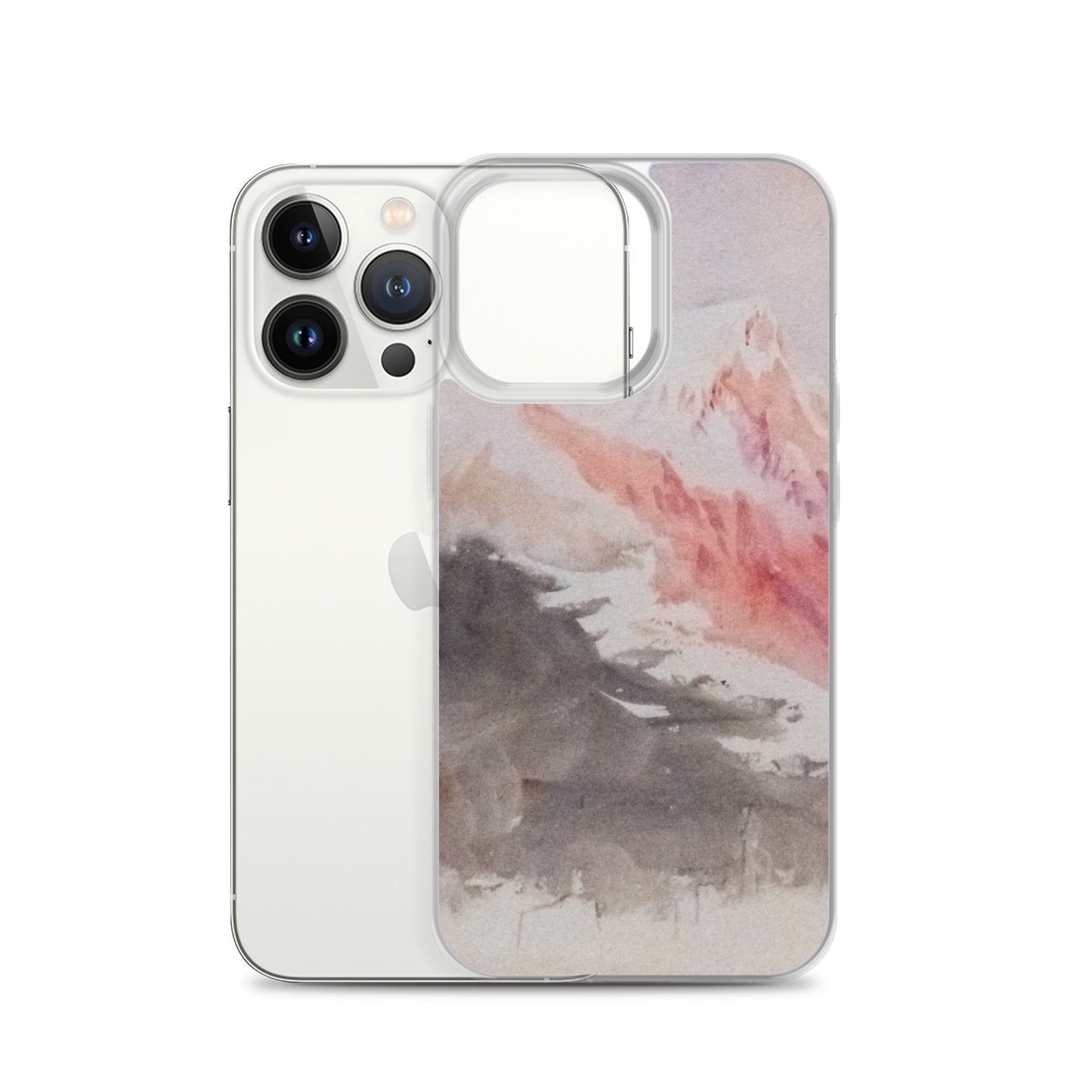 iPhoneケース|ジョセフ・マロード・ウィリアム・ターナー: 上空から見たモンブランとボッソン氷河