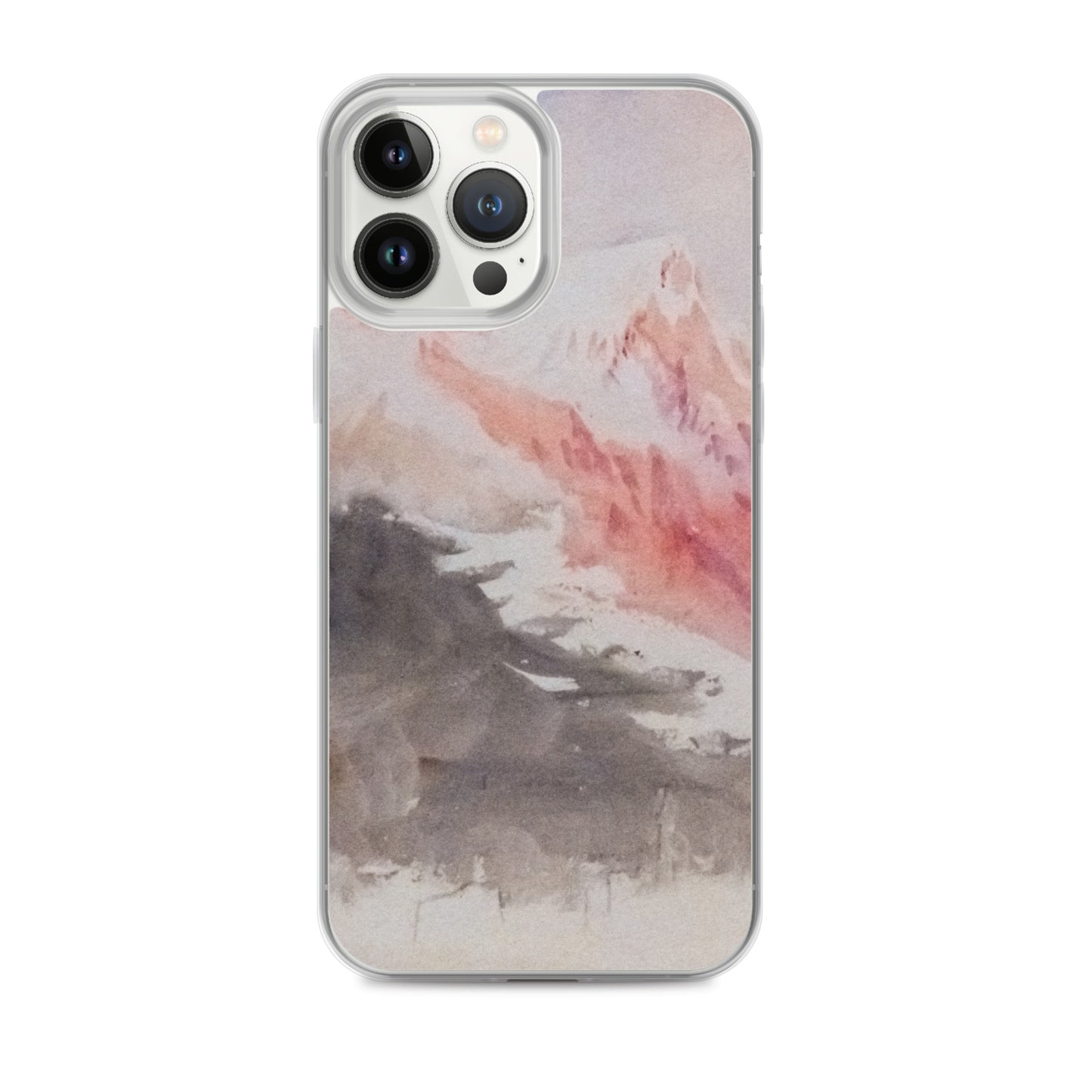 iPhoneケース|ジョセフ・マロード・ウィリアム・ターナー: 上空から見たモンブランとボッソン氷河