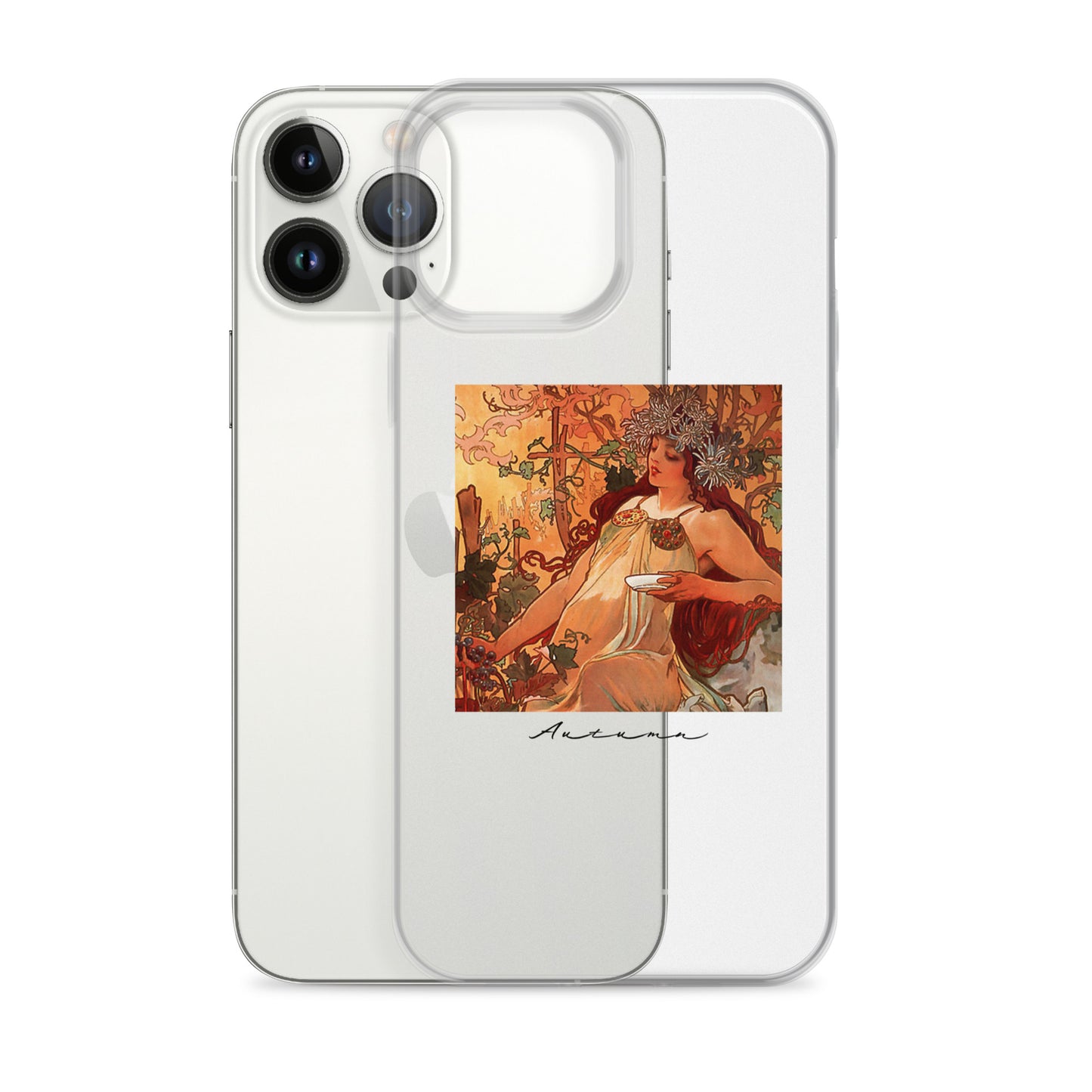 iPhoneケース|ミュシャ:秋