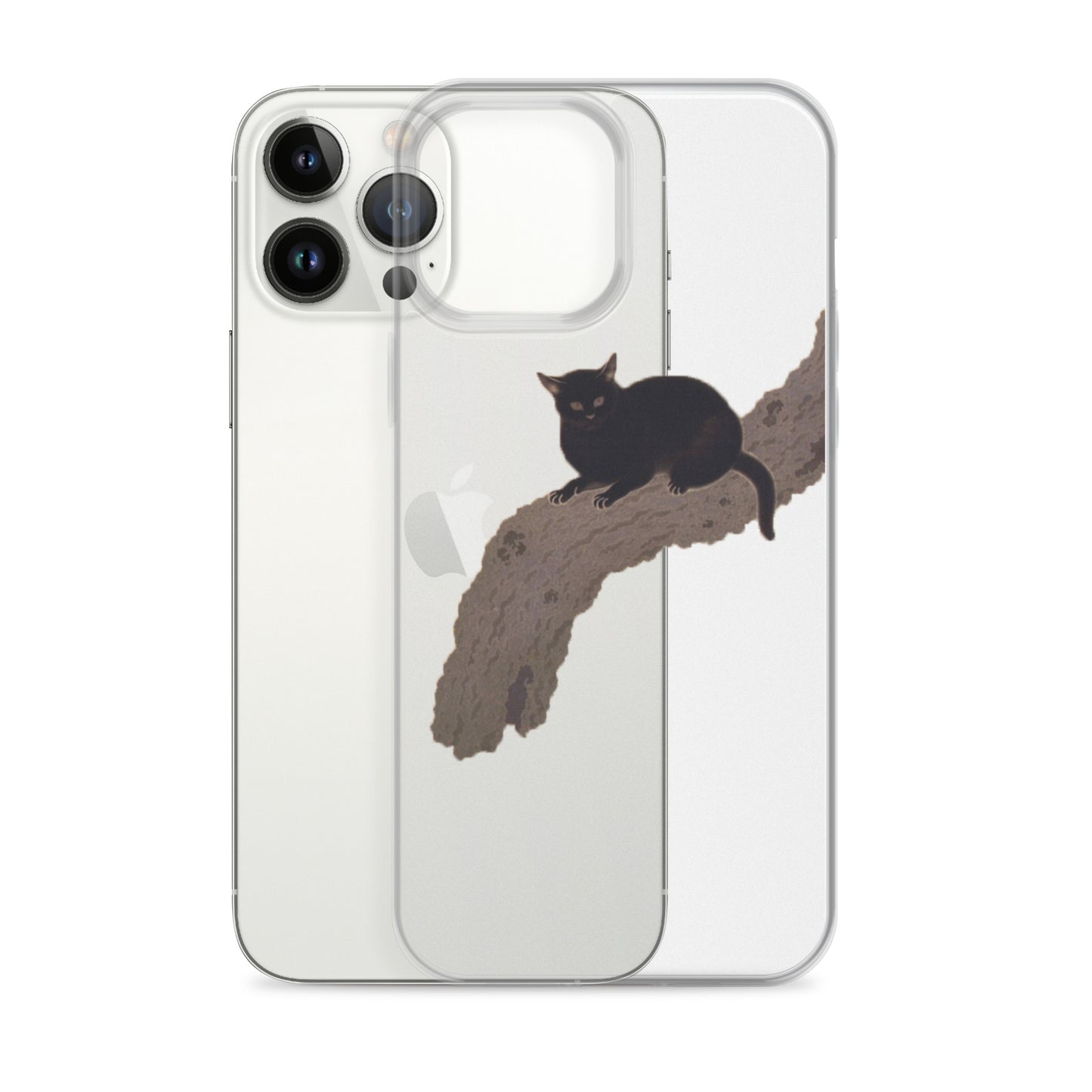 iPhoneケース|菱田春草:黒き猫