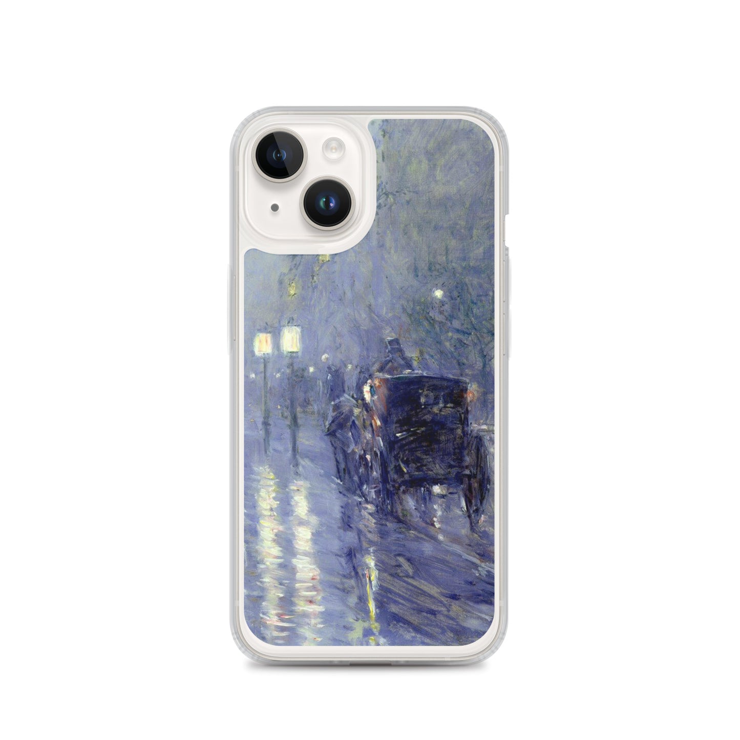 iPhoneケース|チャイルド・ハッサム:雨の夜