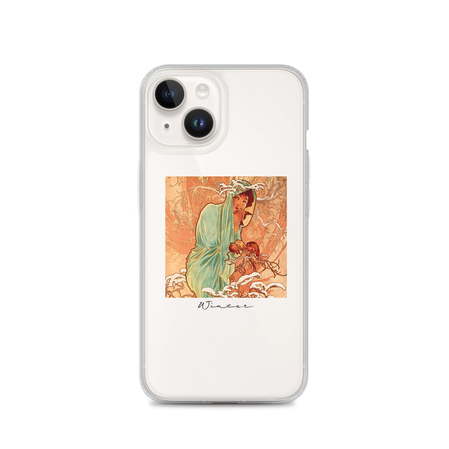 iPhoneケース|ミュシャ:冬