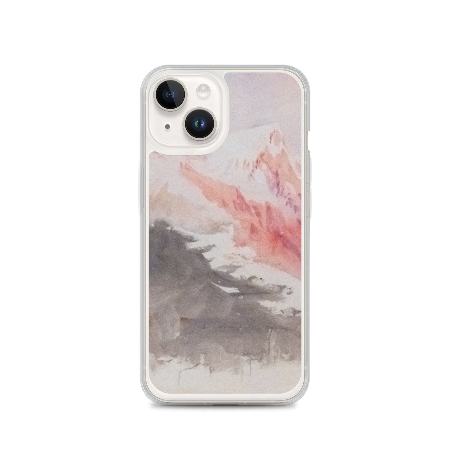 iPhoneケース|ジョセフ・マロード・ウィリアム・ターナー: 上空から見たモンブランとボッソン氷河