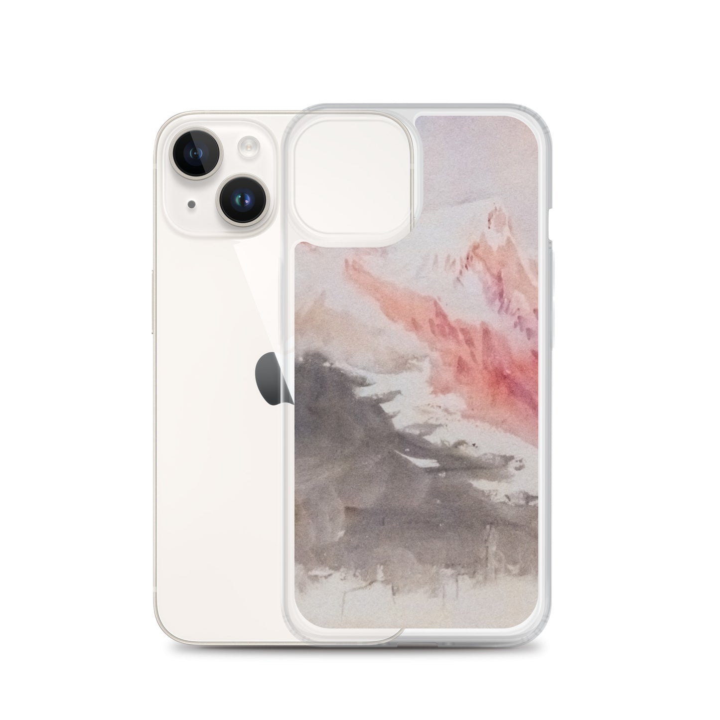iPhoneケース|ジョセフ・マロード・ウィリアム・ターナー: 上空から見たモンブランとボッソン氷河