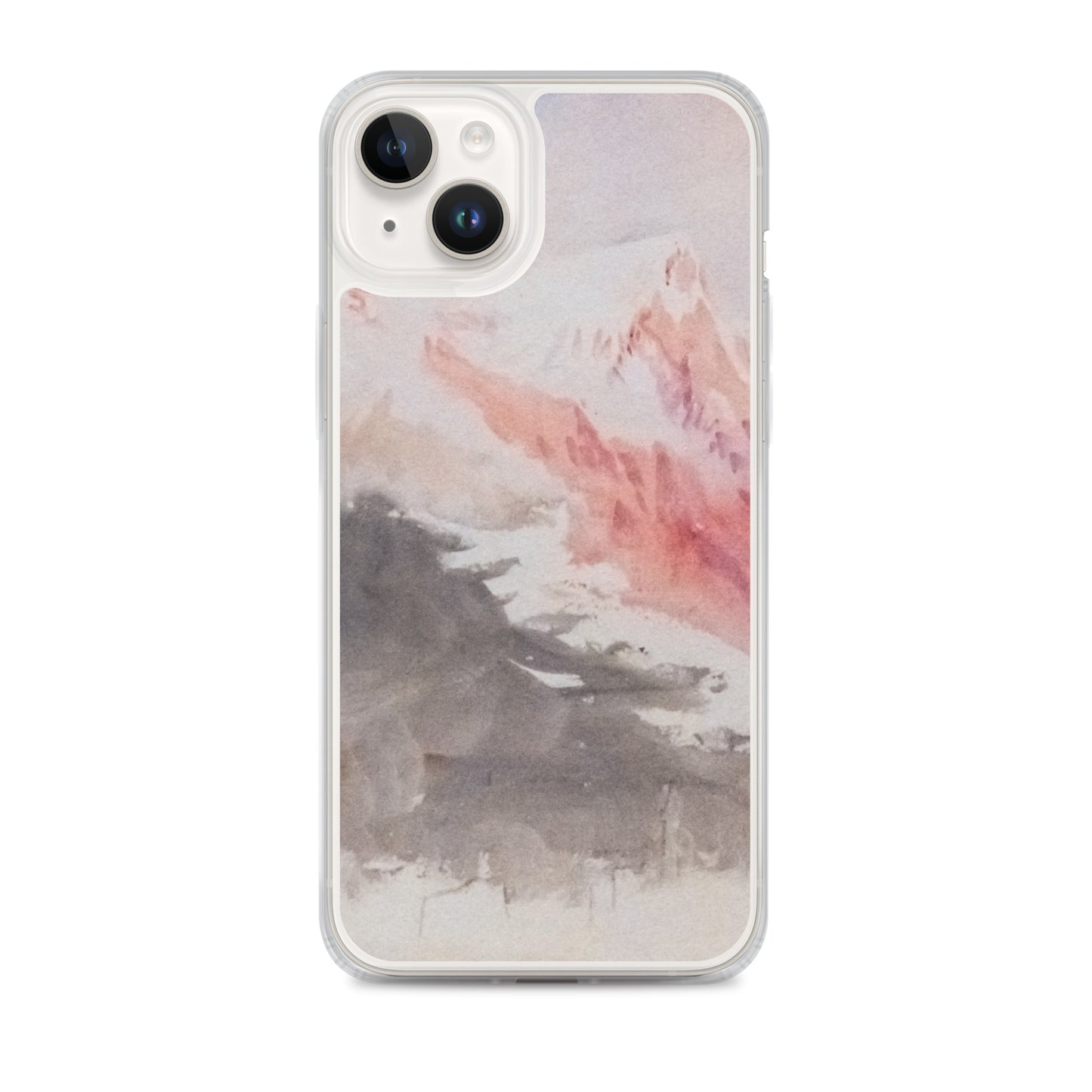iPhoneケース|ジョセフ・マロード・ウィリアム・ターナー: 上空から見たモンブランとボッソン氷河