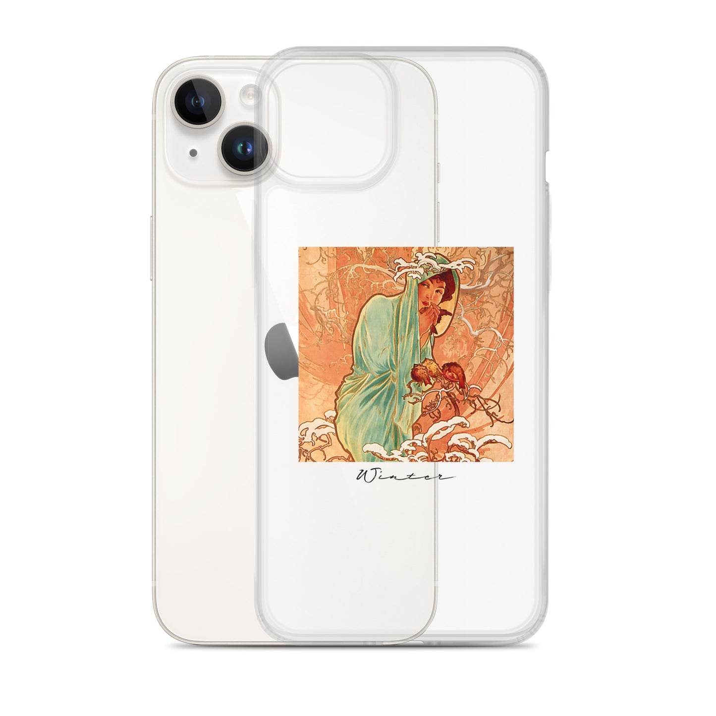 iPhoneケース|ミュシャ:冬