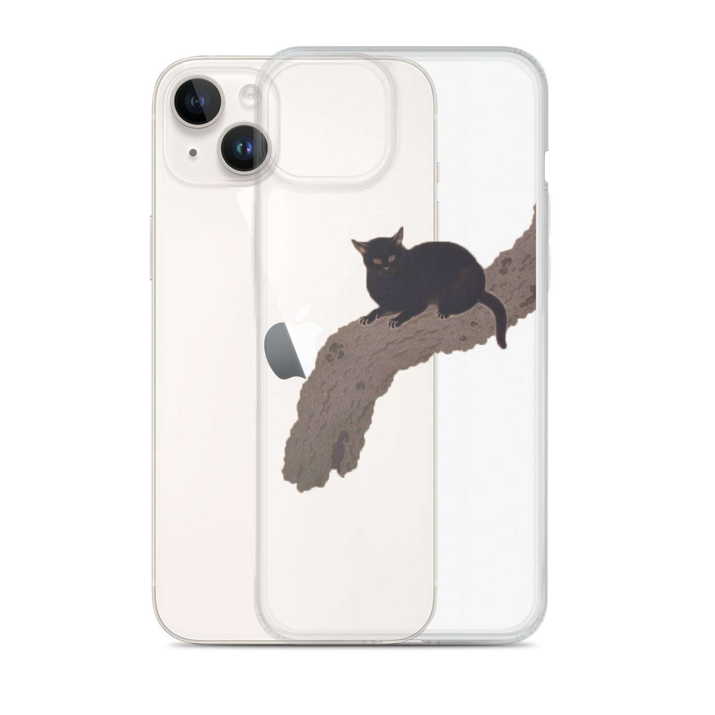 iPhoneケース|菱田春草:黒き猫