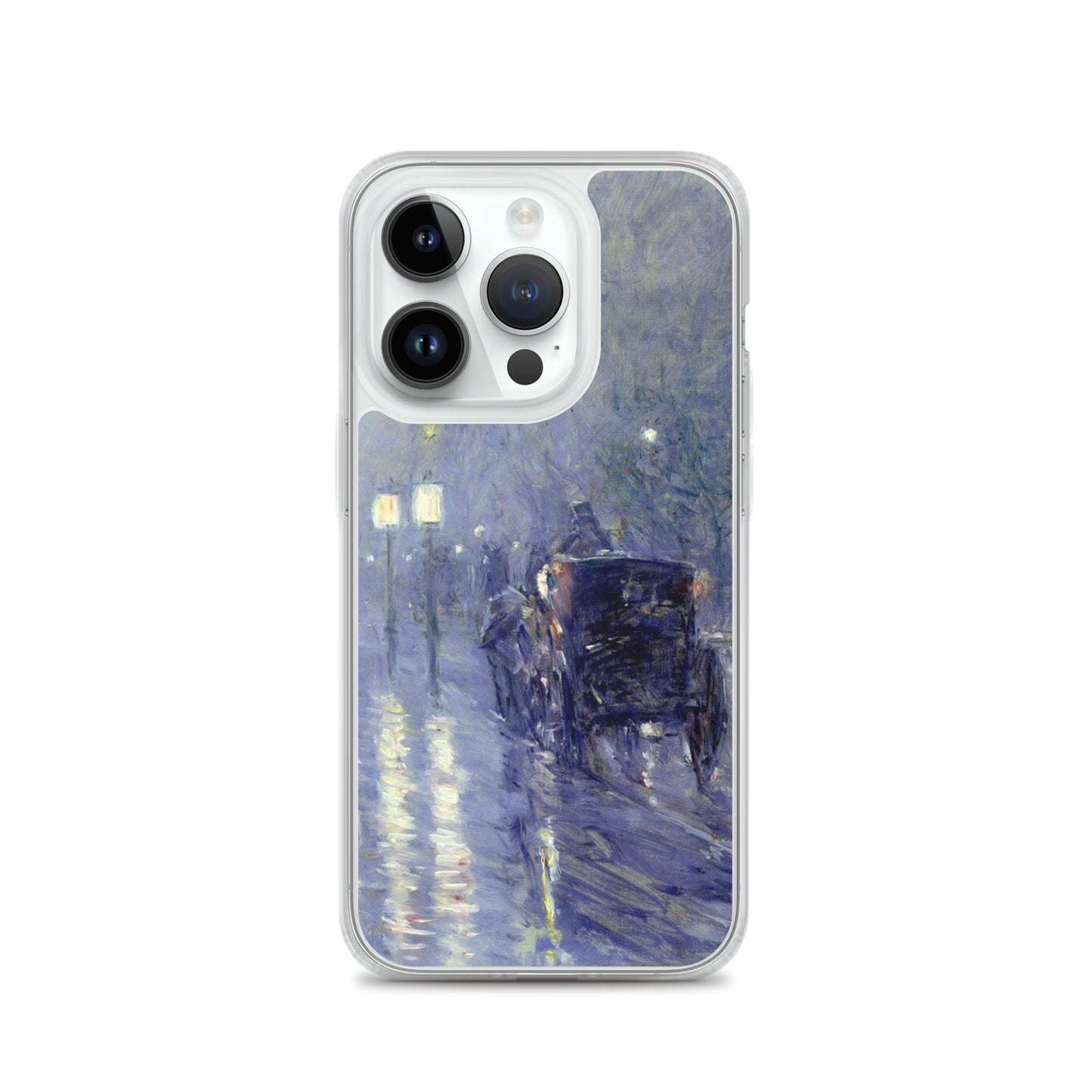 iPhoneケース|チャイルド・ハッサム:雨の夜