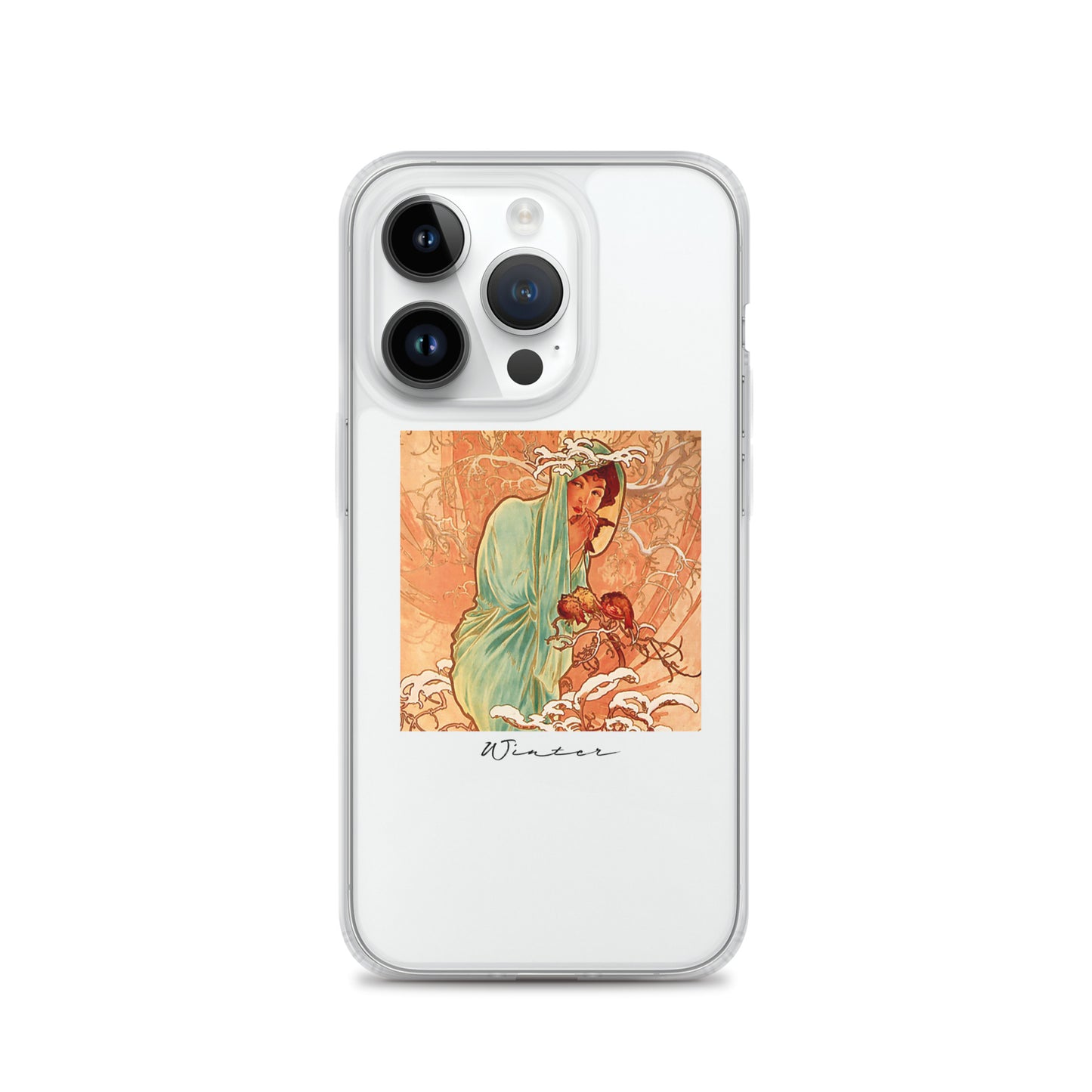 iPhoneケース|ミュシャ:冬