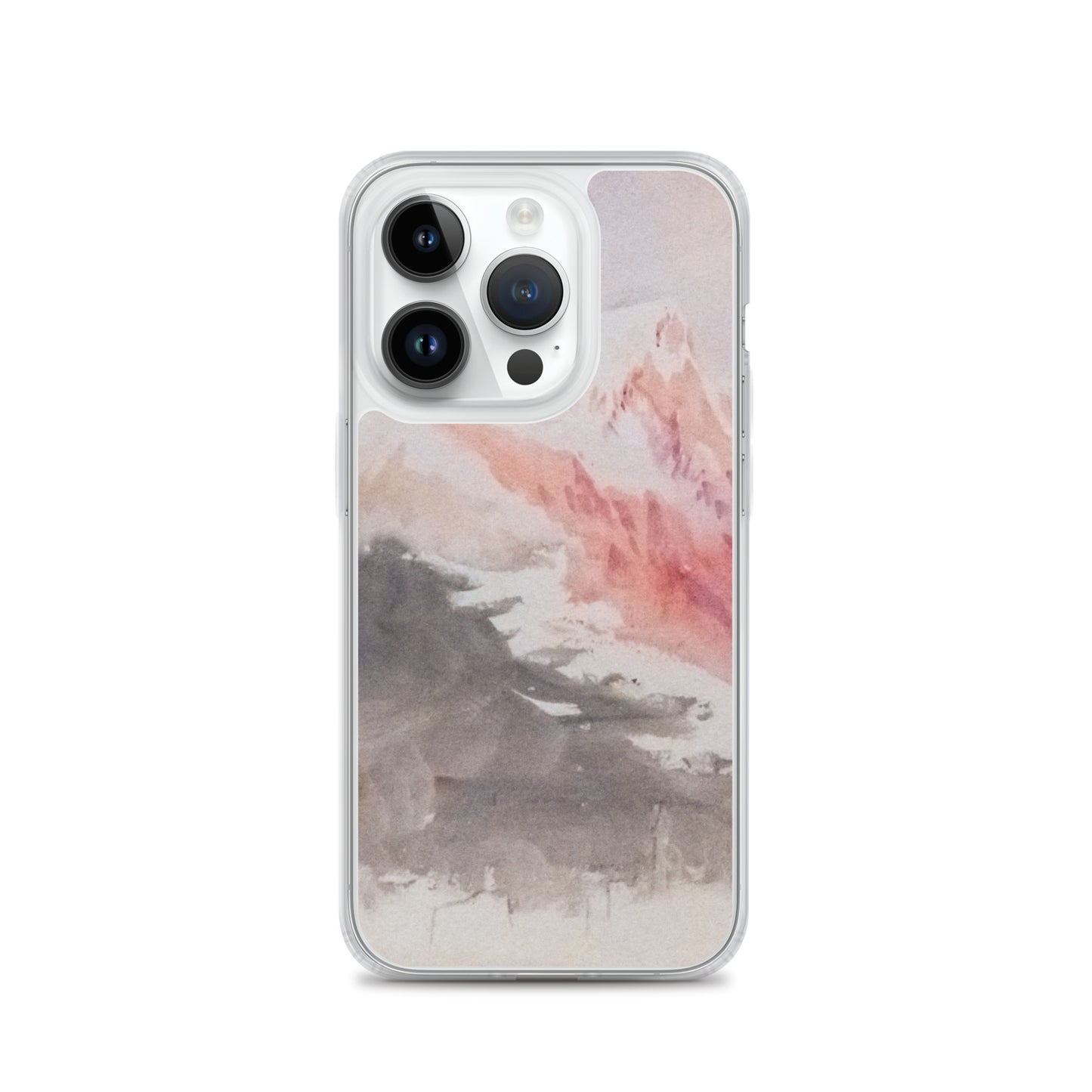 iPhoneケース|ジョセフ・マロード・ウィリアム・ターナー: 上空から見たモンブランとボッソン氷河
