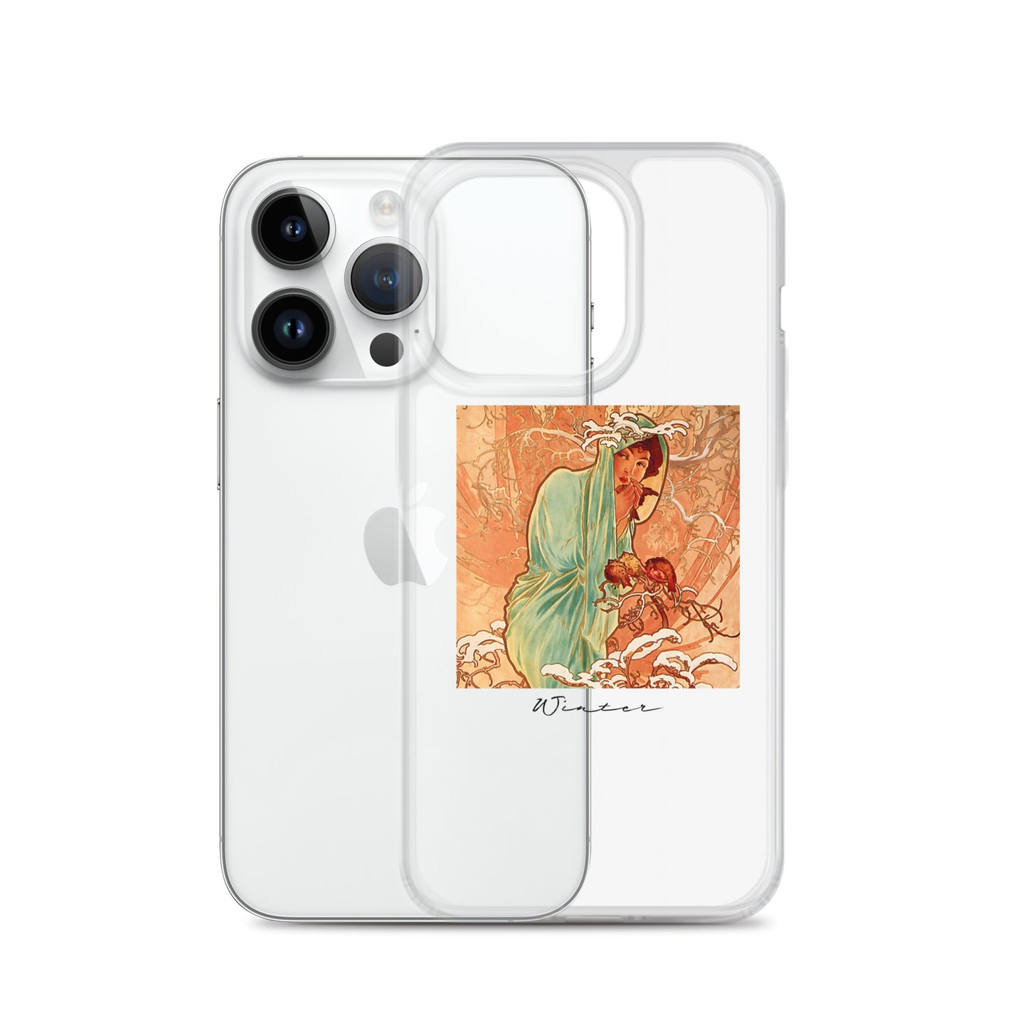 iPhoneケース|ミュシャ:冬