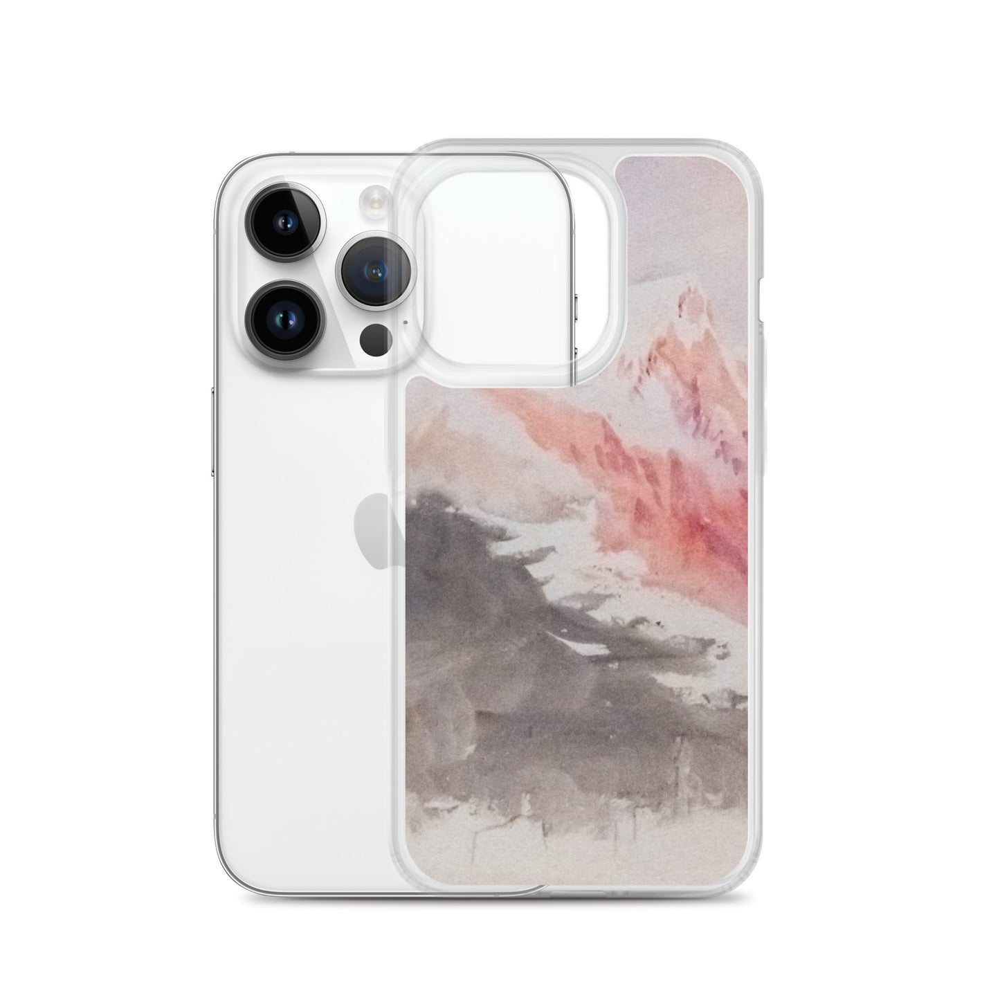 iPhoneケース|ジョセフ・マロード・ウィリアム・ターナー: 上空から見たモンブランとボッソン氷河