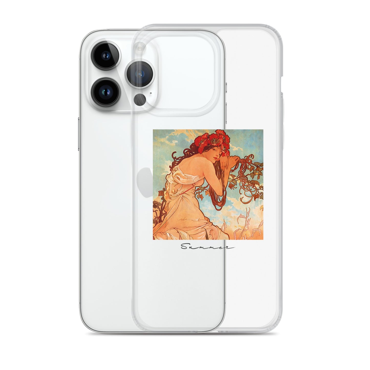 iPhoneケース|ミュシャ:夏