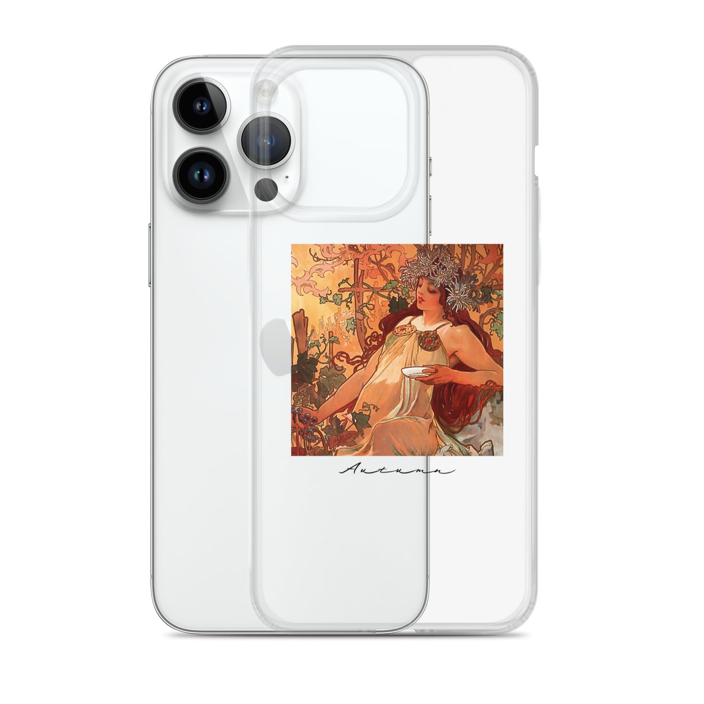 iPhoneケース|ミュシャ:秋