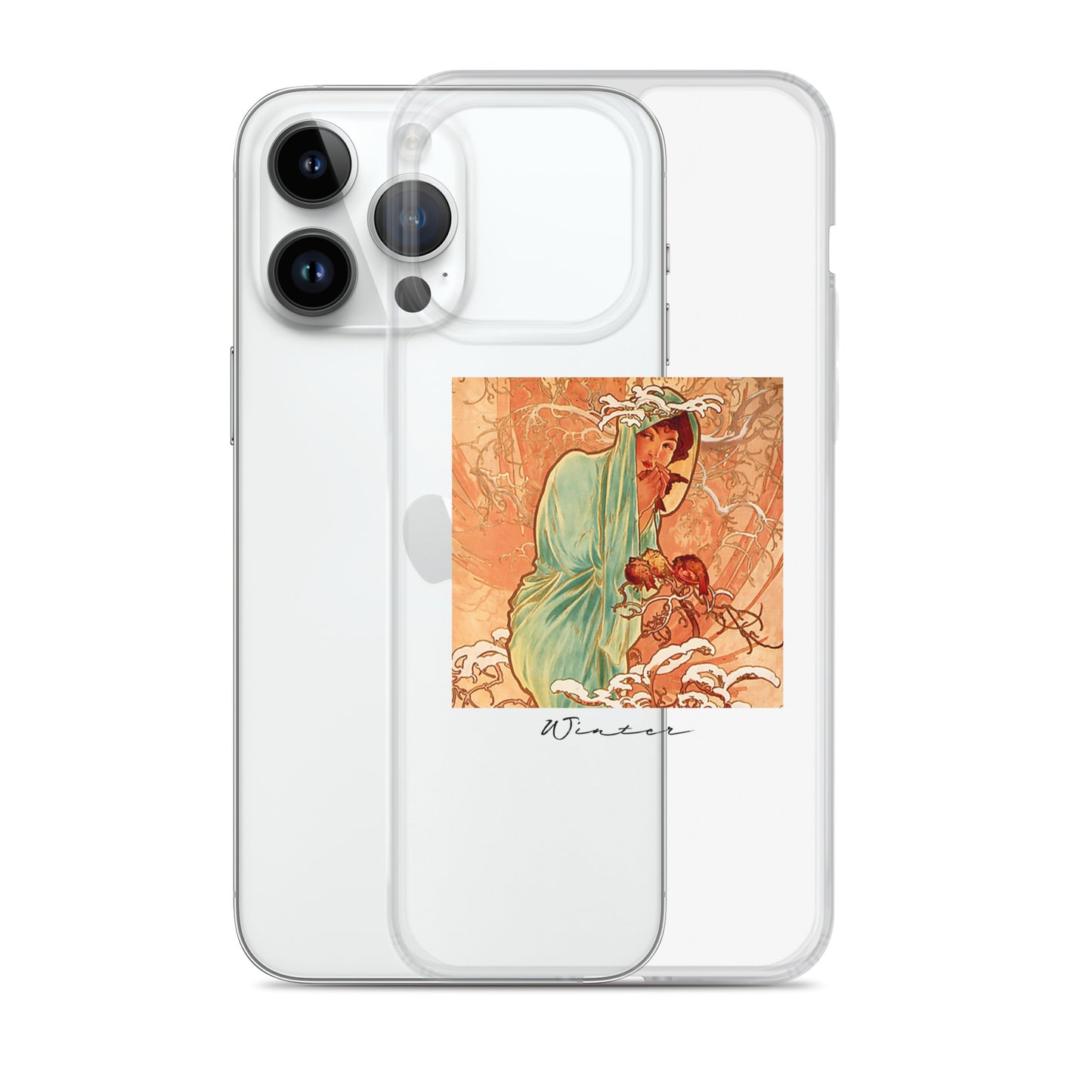 iPhoneケース|ミュシャ:冬