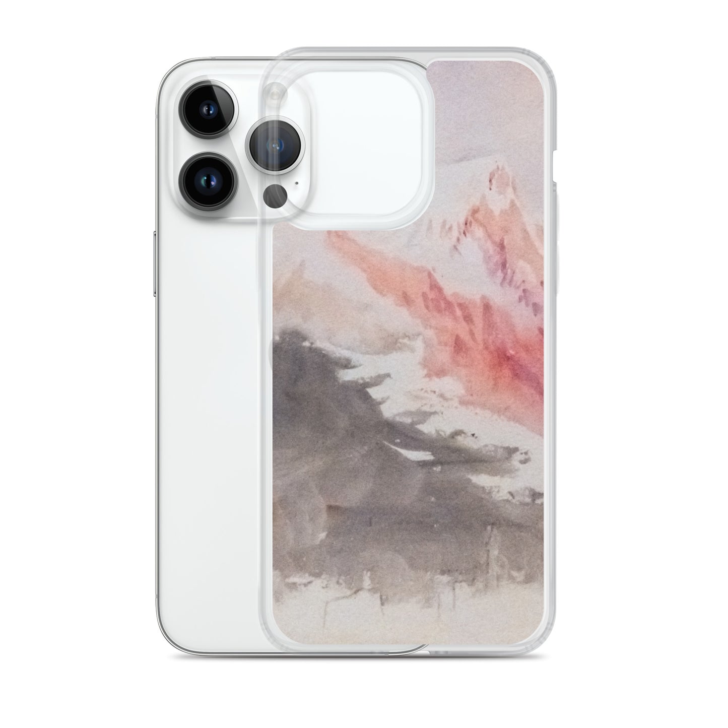 iPhoneケース|ジョセフ・マロード・ウィリアム・ターナー: 上空から見たモンブランとボッソン氷河