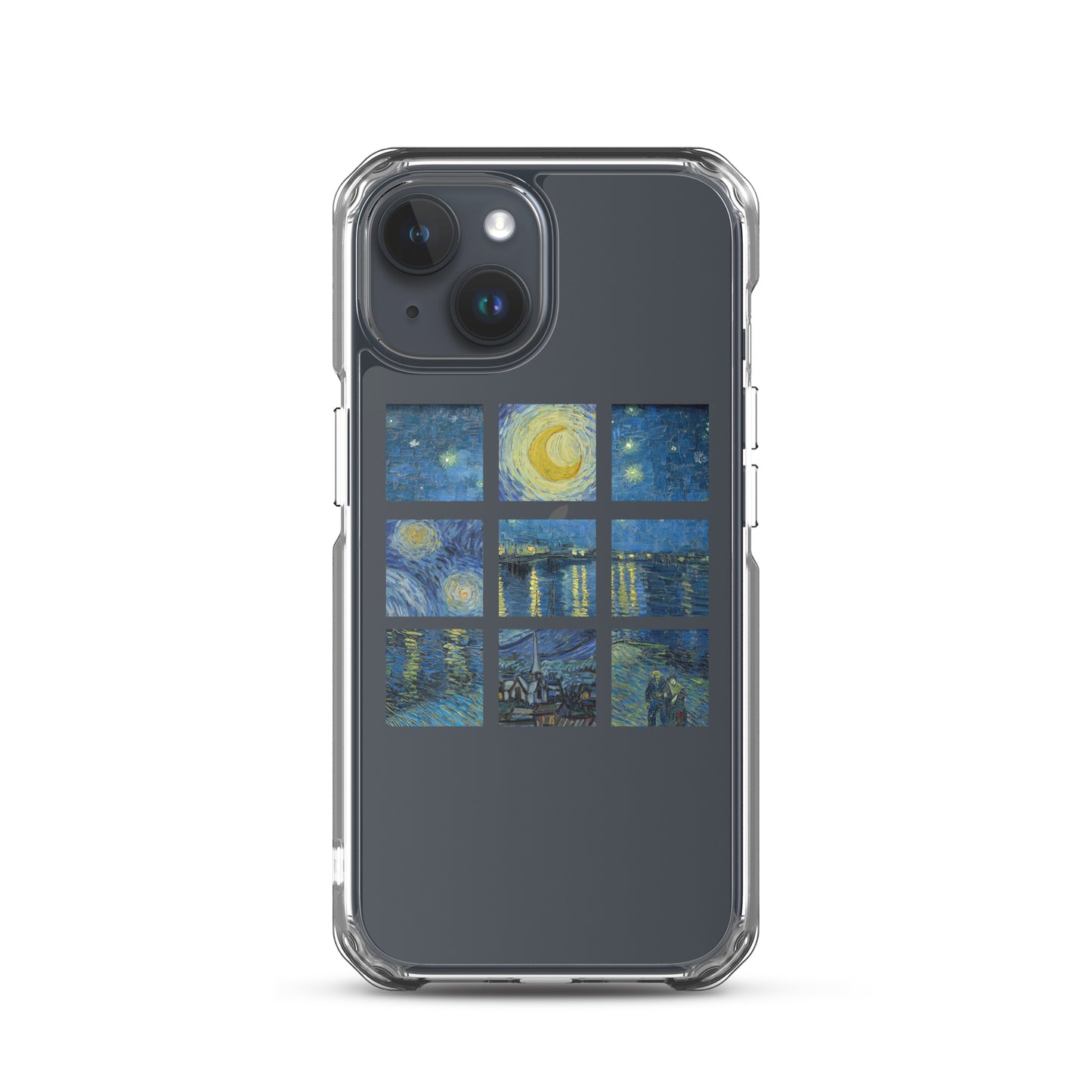 iPhoneケース|ゴッホ:星月夜/ローヌ川の星月夜