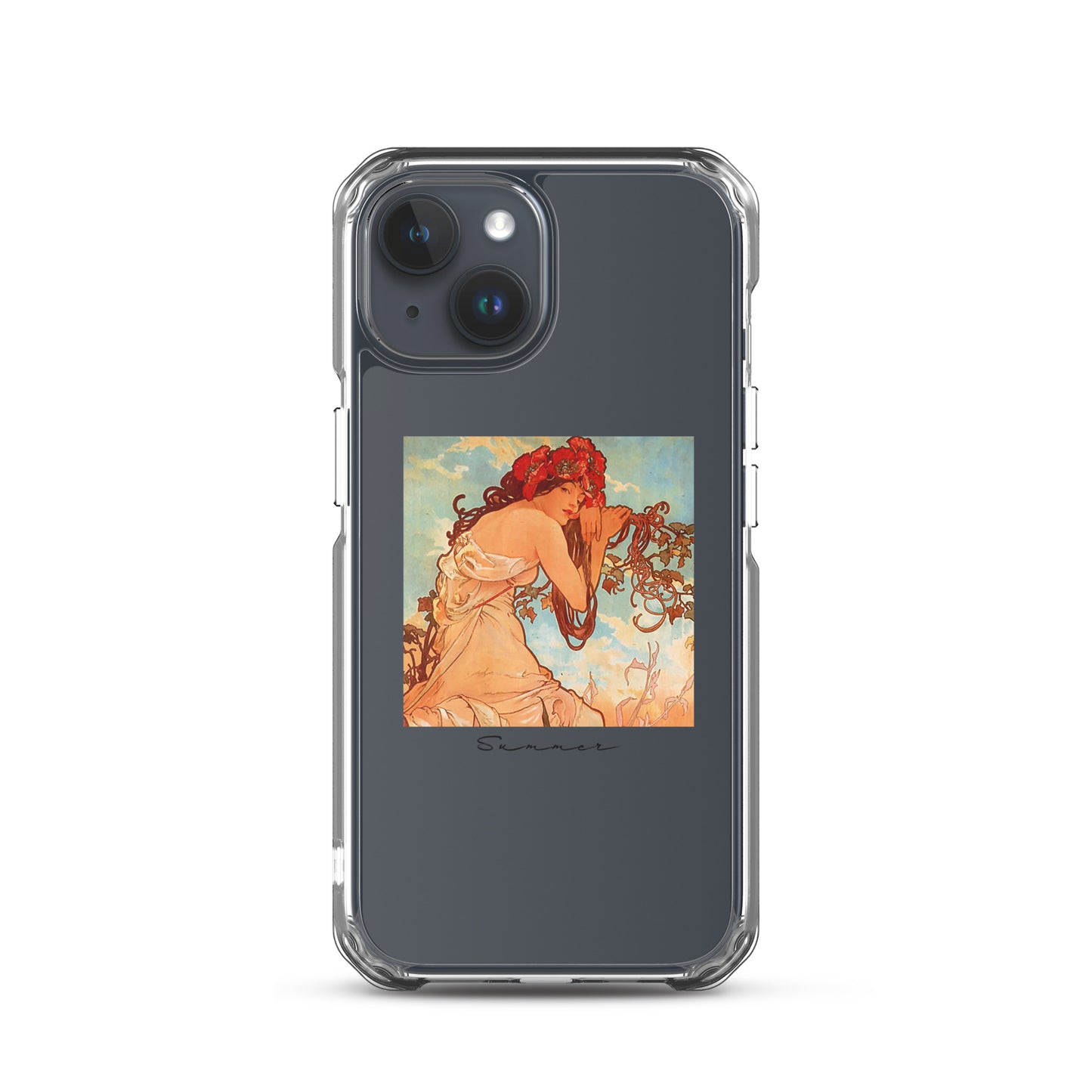 iPhoneケース|ミュシャ:夏
