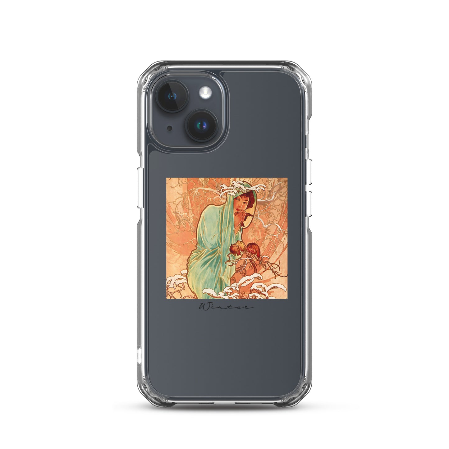 iPhoneケース|ミュシャ:冬