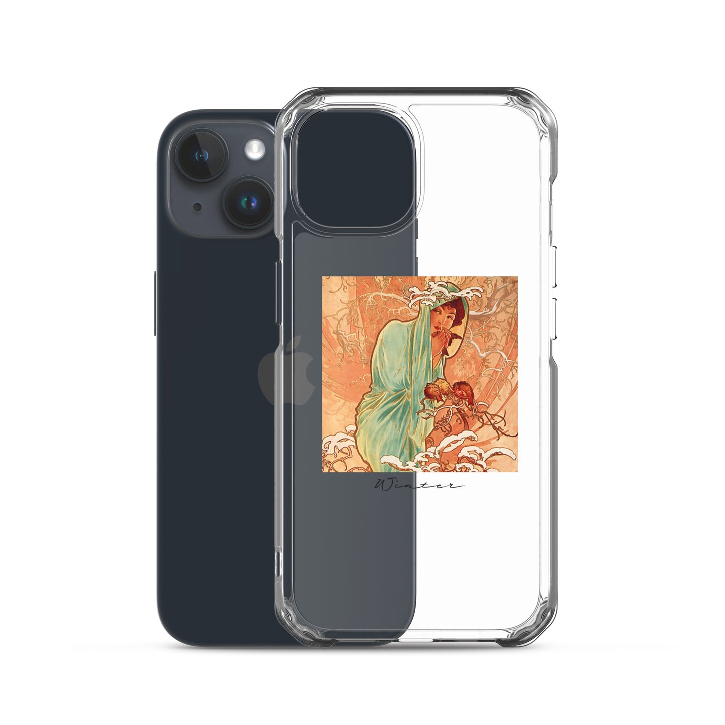 iPhoneケース|ミュシャ:冬
