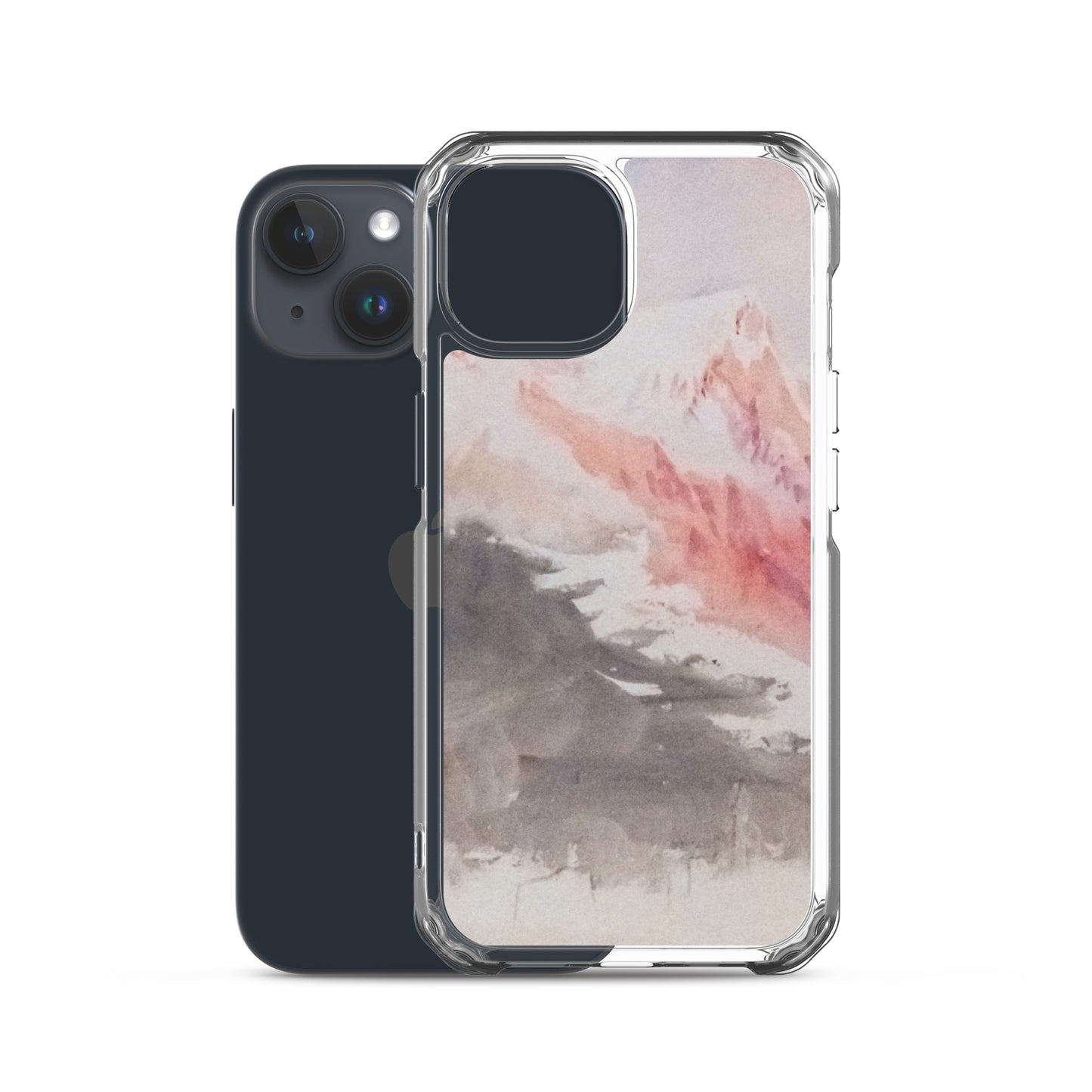 iPhoneケース|ジョセフ・マロード・ウィリアム・ターナー: 上空から見たモンブランとボッソン氷河