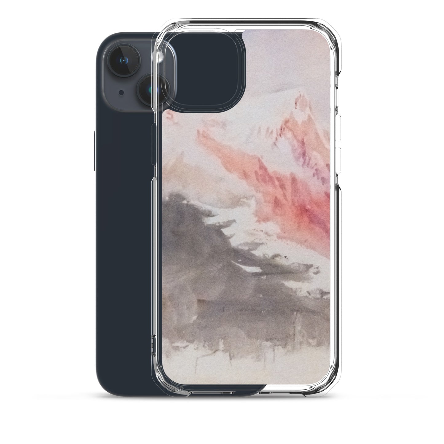 iPhoneケース|ジョセフ・マロード・ウィリアム・ターナー: 上空から見たモンブランとボッソン氷河