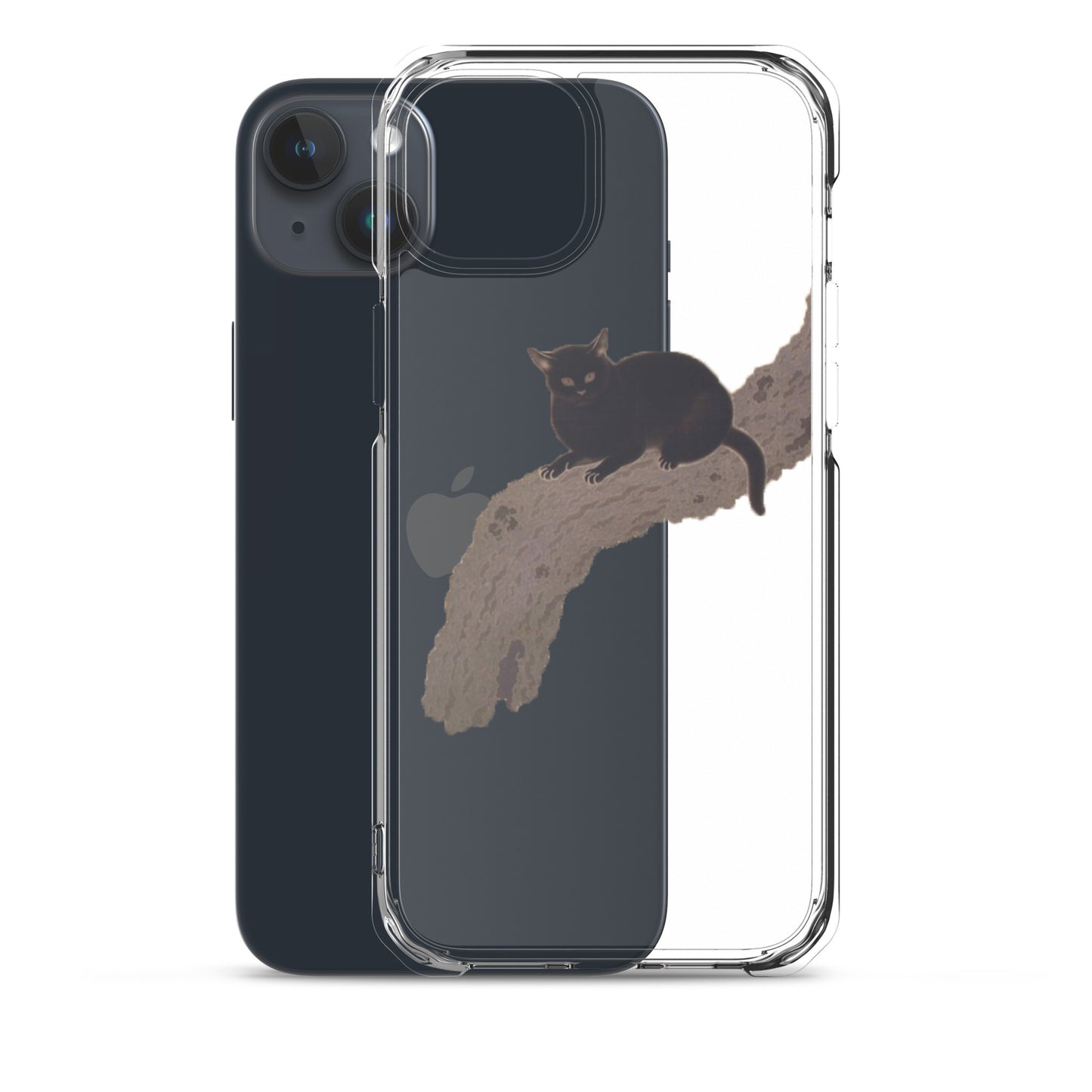 iPhoneケース|菱田春草:黒き猫