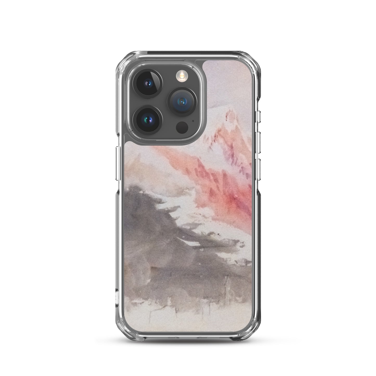 iPhoneケース|ジョセフ・マロード・ウィリアム・ターナー: 上空から見たモンブランとボッソン氷河