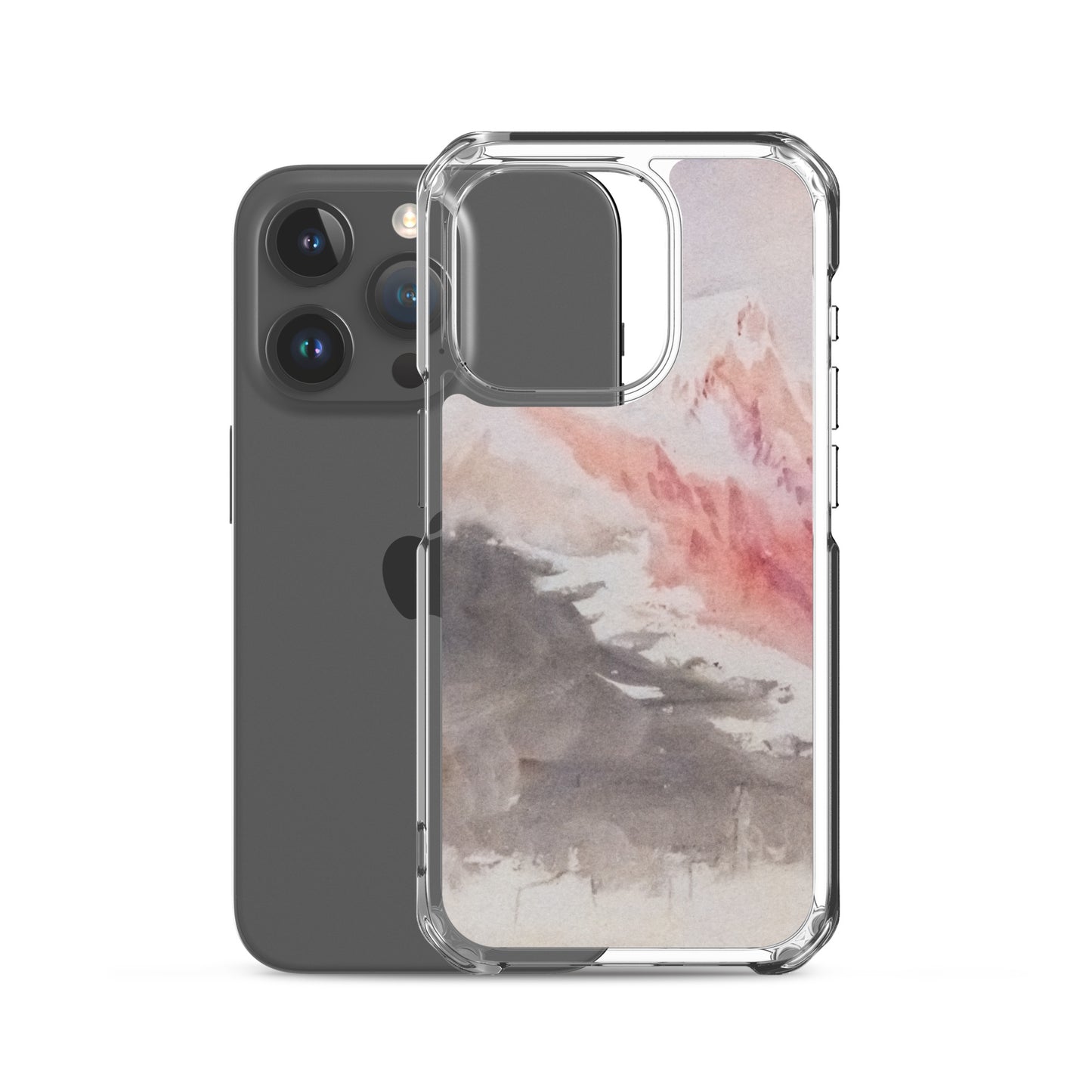 iPhoneケース|ジョセフ・マロード・ウィリアム・ターナー: 上空から見たモンブランとボッソン氷河