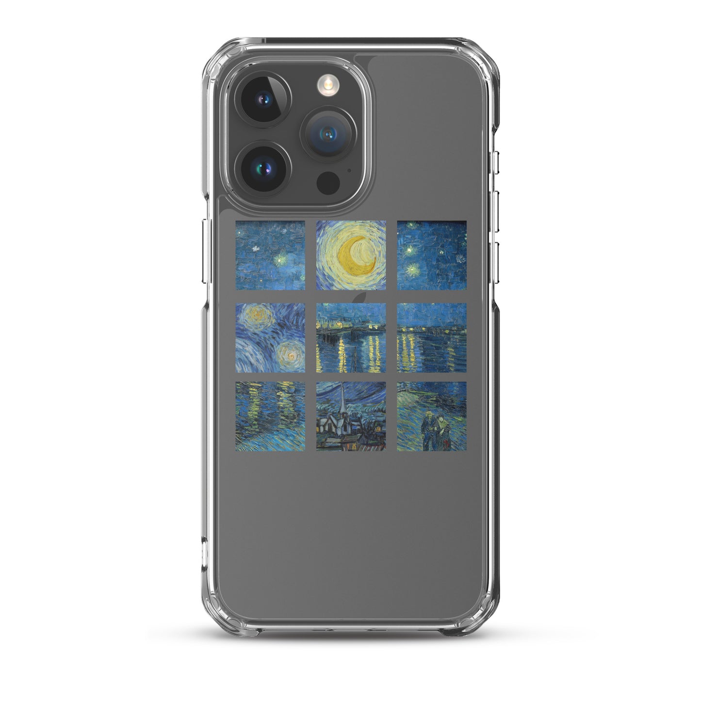 iPhoneケース|ゴッホ:星月夜/ローヌ川の星月夜