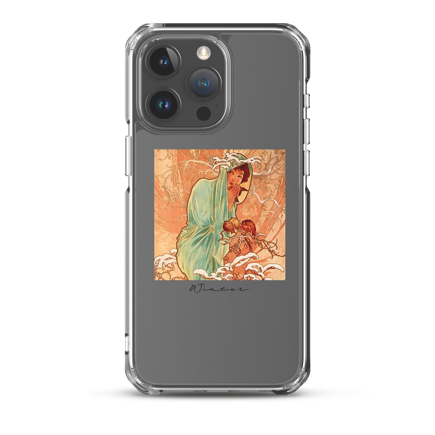 iPhoneケース|ミュシャ:冬