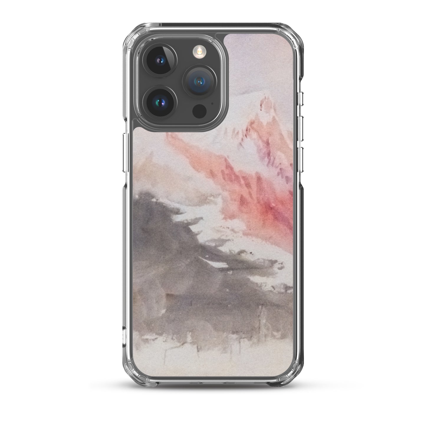 iPhoneケース|ジョセフ・マロード・ウィリアム・ターナー: 上空から見たモンブランとボッソン氷河